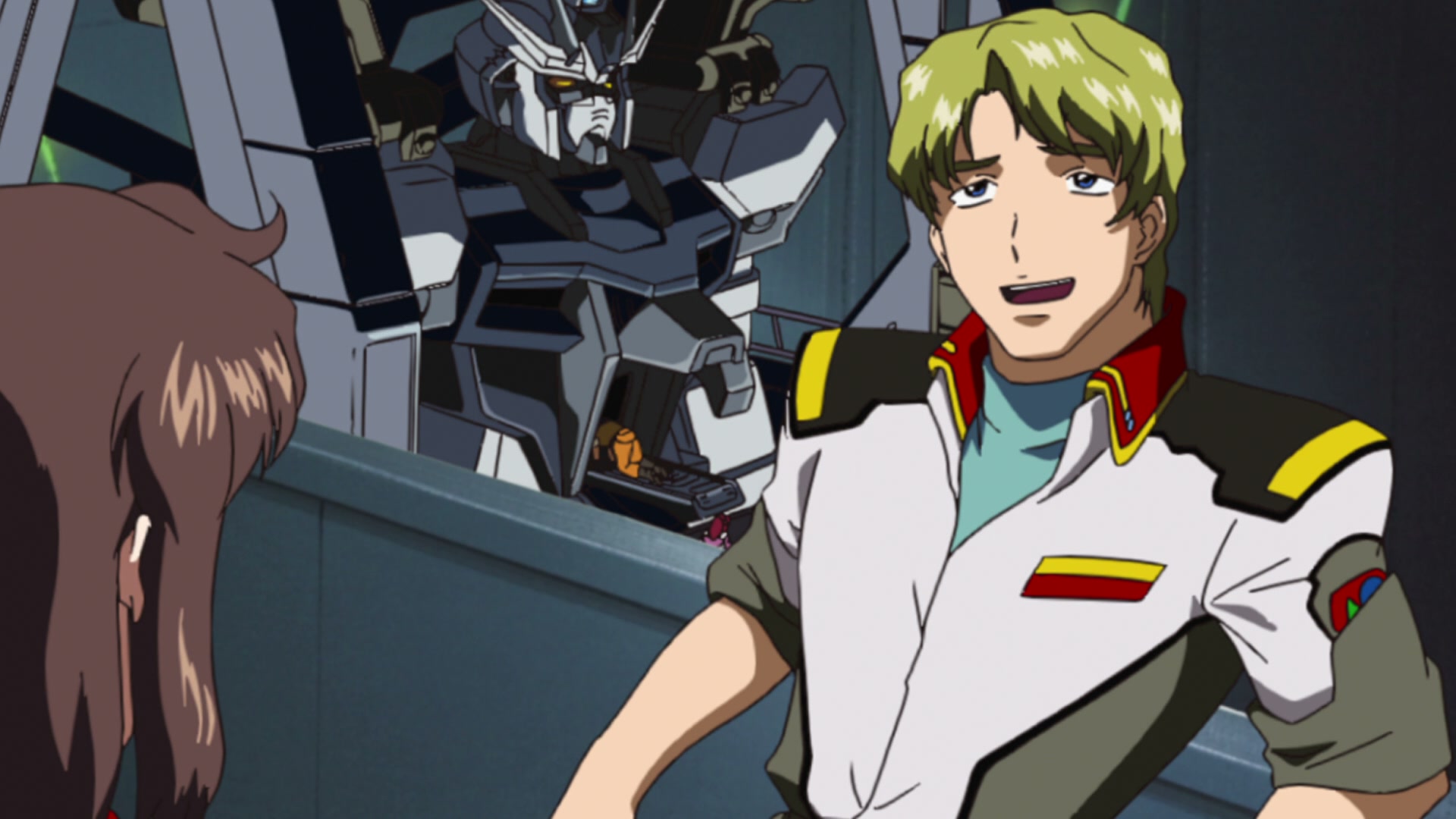 Mobile Suit Gundam SEED Ep 19: Fangs of the Enemy @ 00:03:52