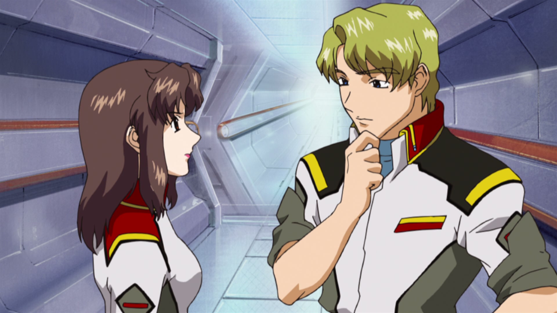 Mobile Suit Gundam SEED Ep 19: Fangs of the Enemy @ 00:05:11
