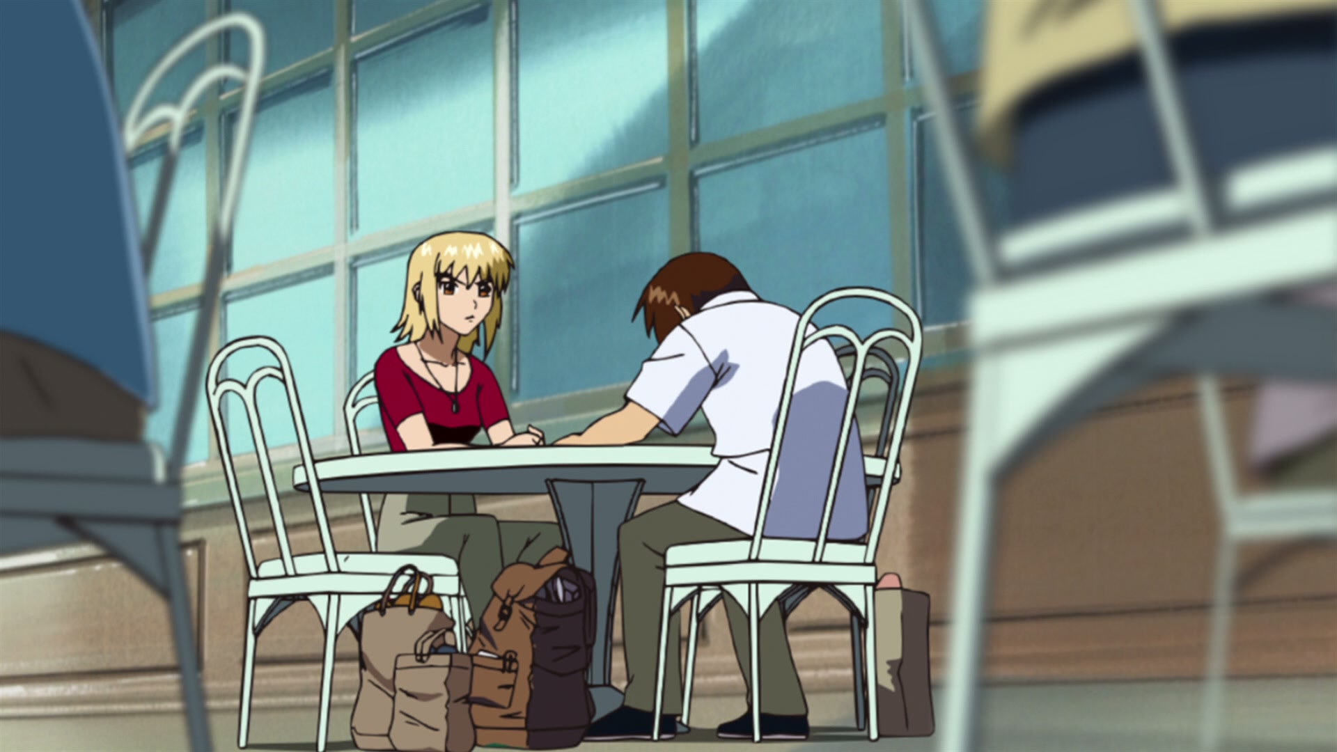 Mobile Suit Gundam SEED Ep 19: Fangs of the Enemy @ 00:07:45