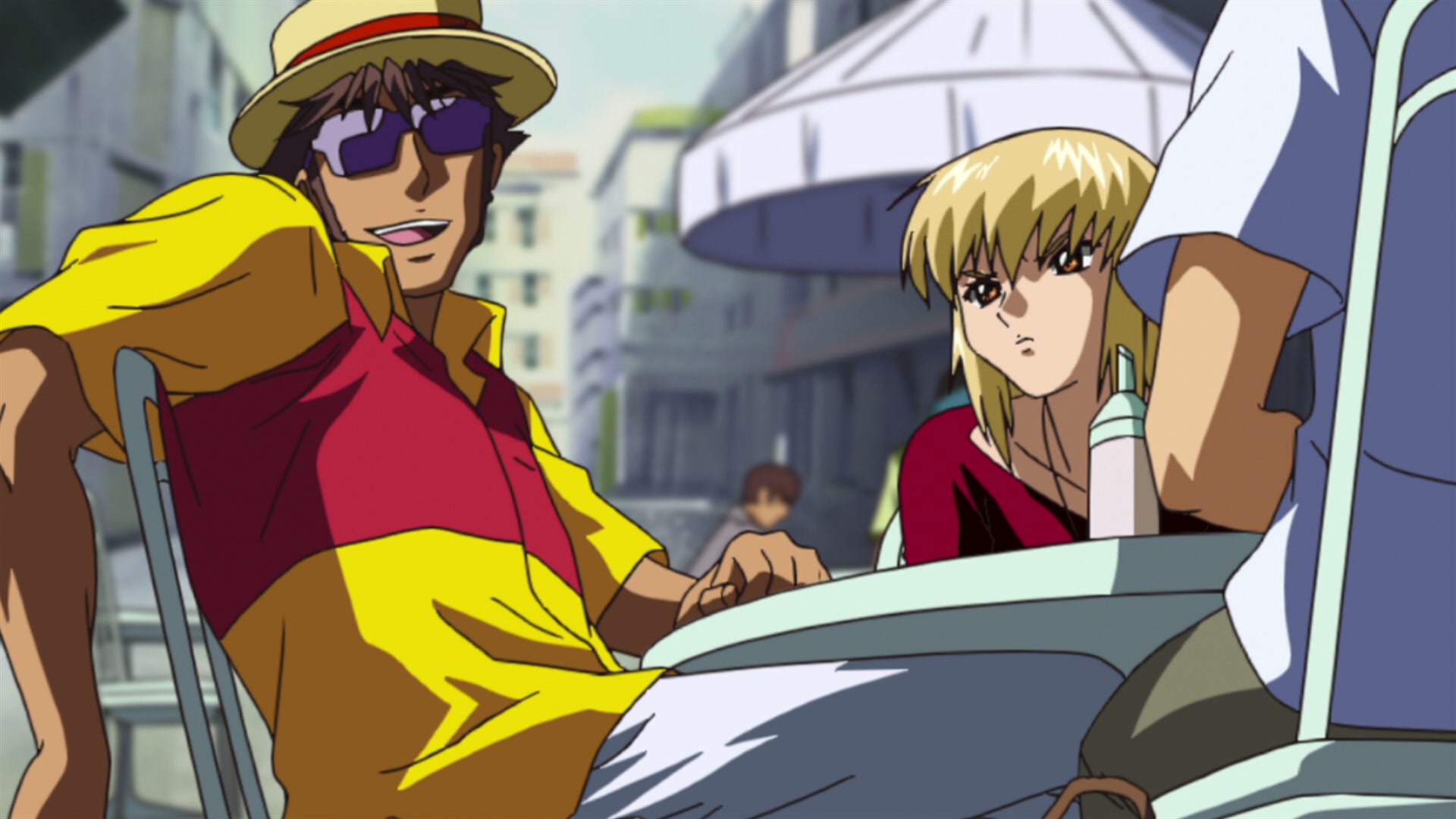 Mobile Suit Gundam SEED Ep 19: Fangs of the Enemy @ 00:09:26