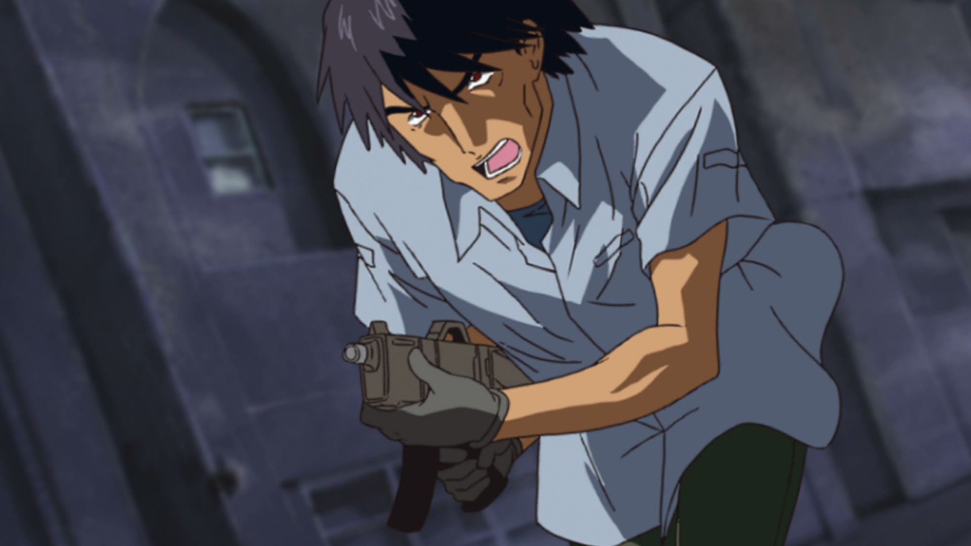 Mobile Suit Gundam SEED Ep 19: Fangs of the Enemy @ 00:09:56