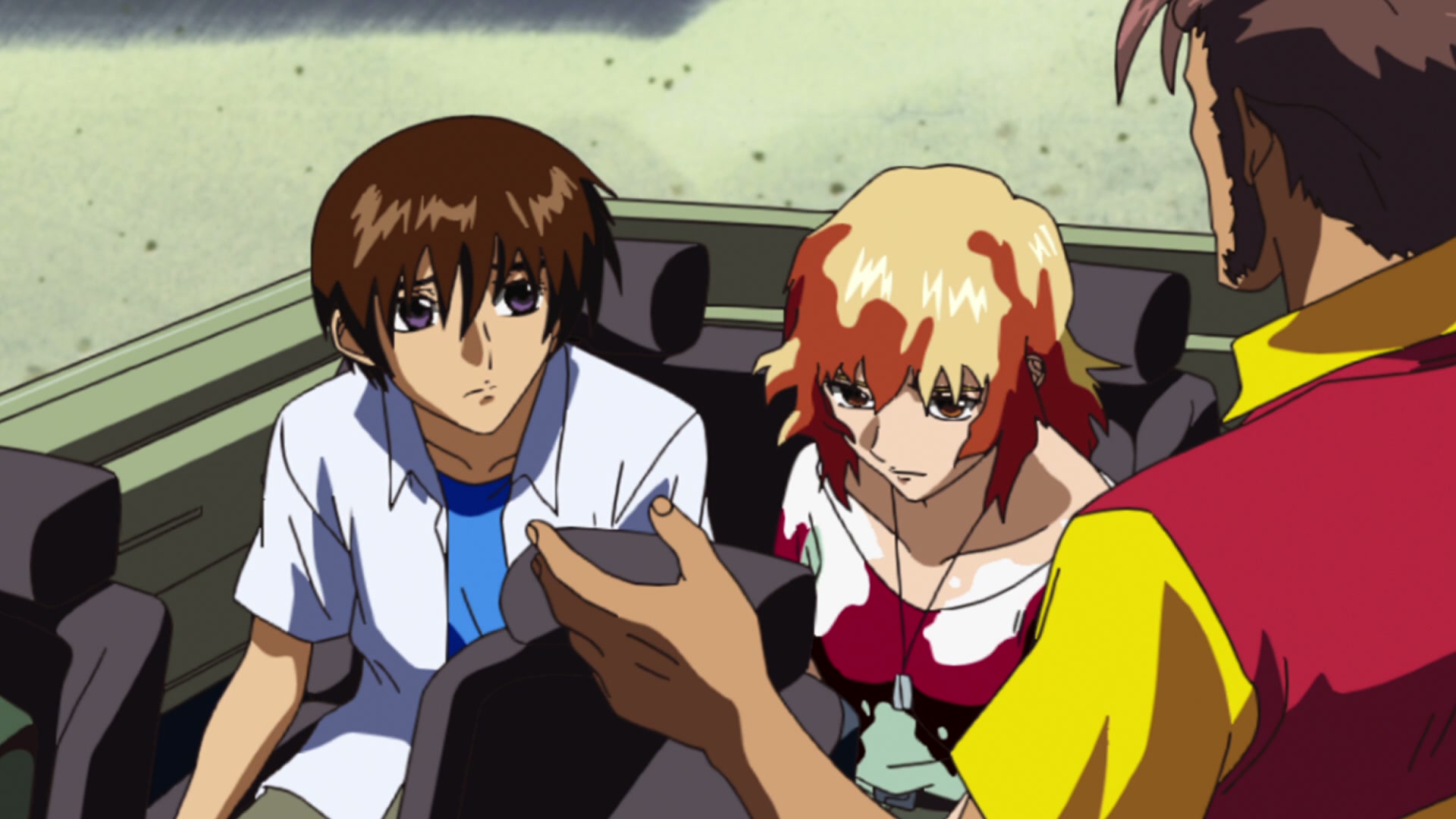 Mobile Suit Gundam SEED Ep 19: Fangs of the Enemy @ 00:12:57