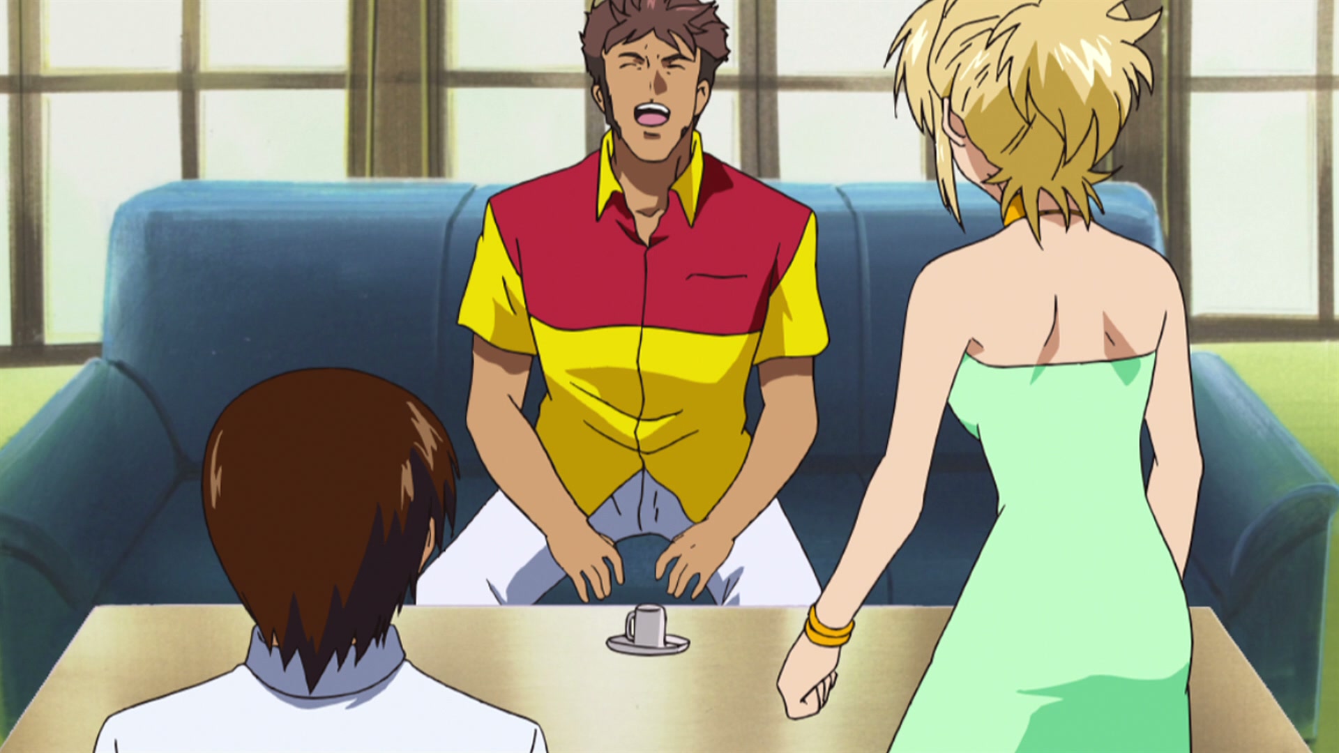 Mobile Suit Gundam SEED Ep 19: Fangs of the Enemy @ 00:18:31