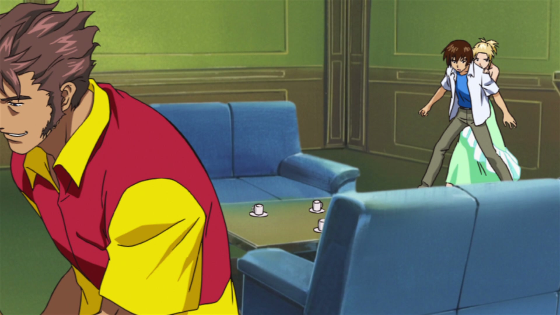 Mobile Suit Gundam SEED Ep 19: Fangs of the Enemy @ 00:18:42