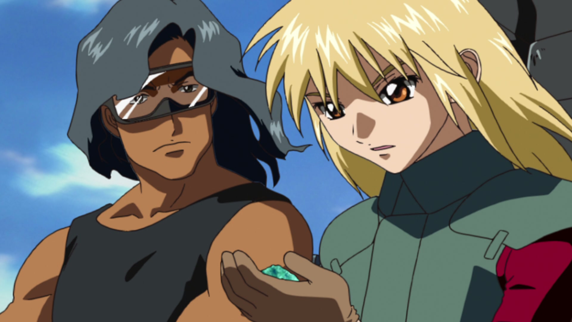 Mobile Suit Gundam SEED Ep 21: The End of the Sand Dust @ 00:04:13