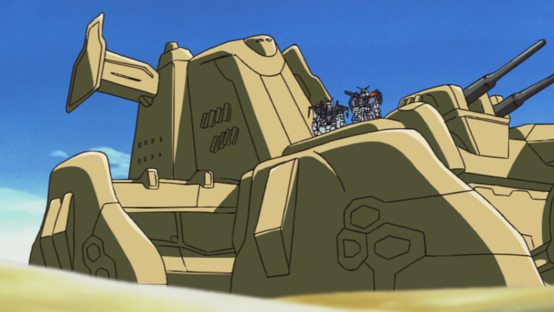 Mobile Suit Gundam SEED Ep 21: The End of the Sand Dust @ 00:04:47