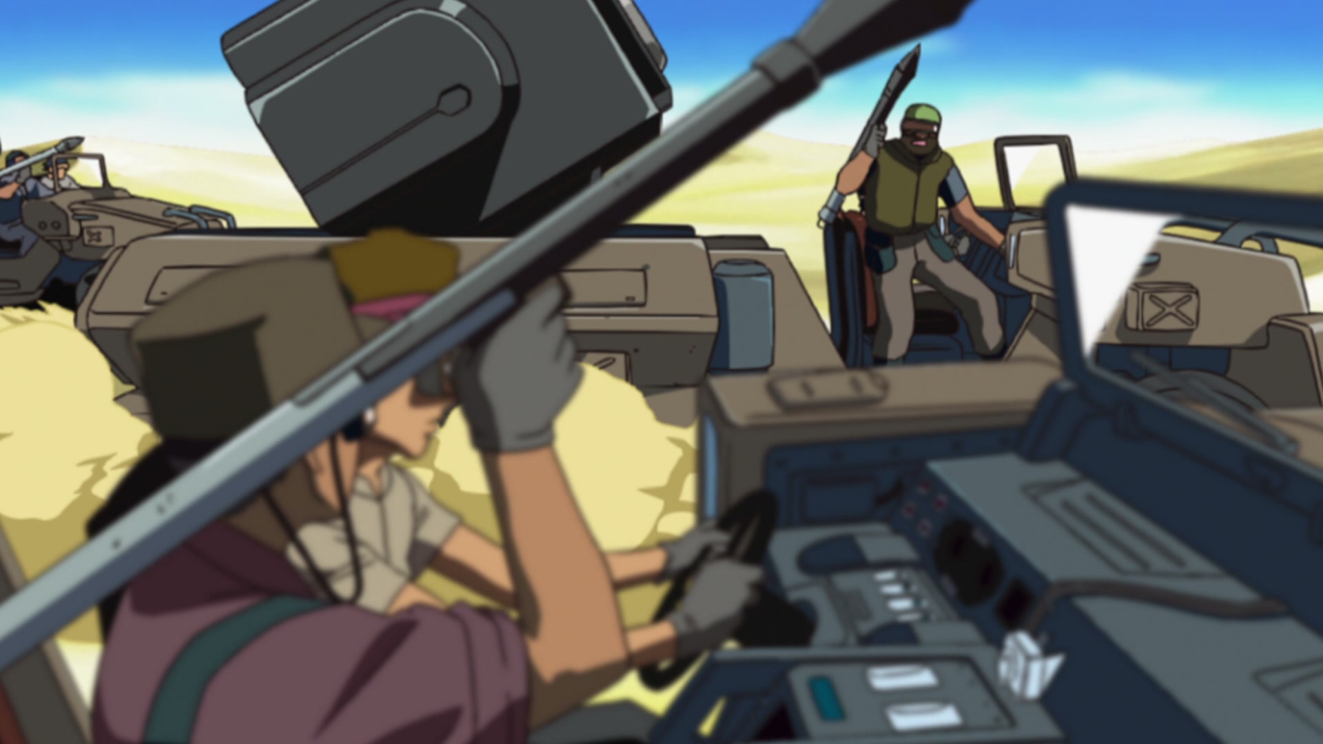 Mobile Suit Gundam SEED Ep 21: The End of the Sand Dust @ 00:08:42
