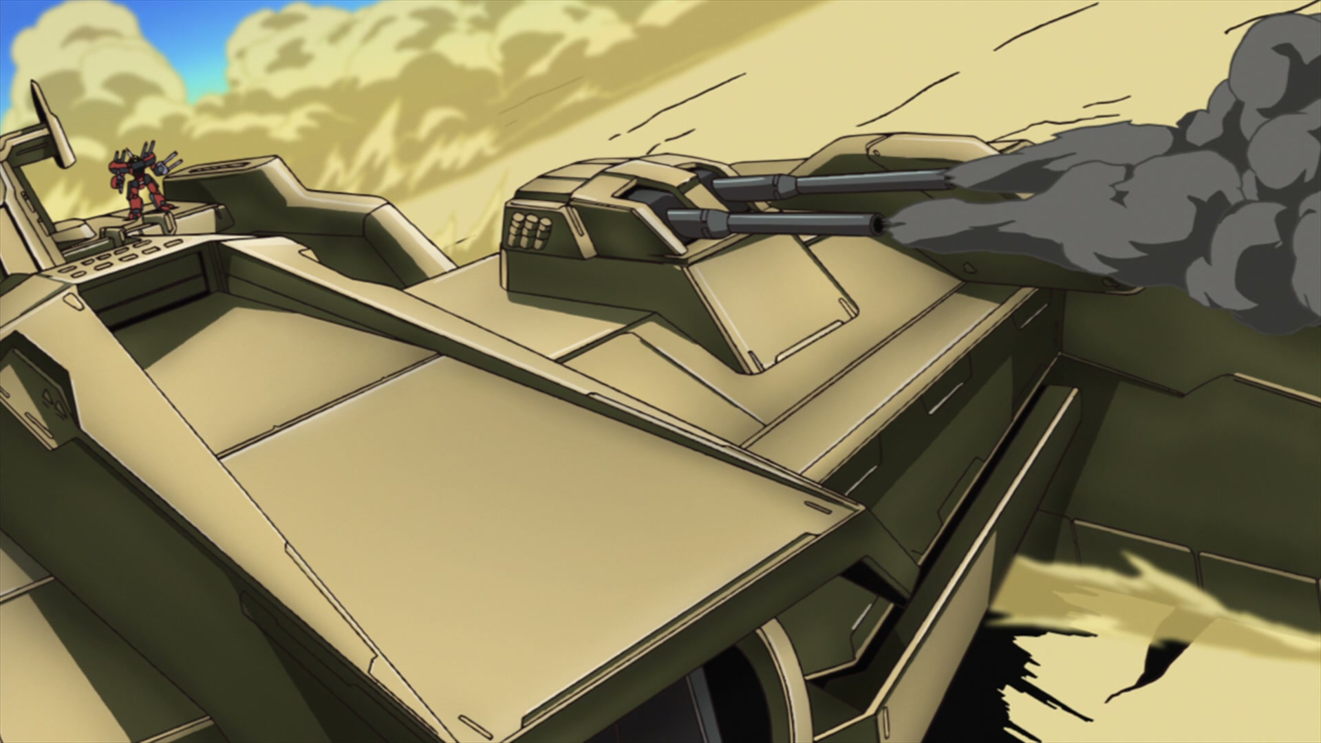 Mobile Suit Gundam SEED Ep 21: The End of the Sand Dust @ 00:10:14