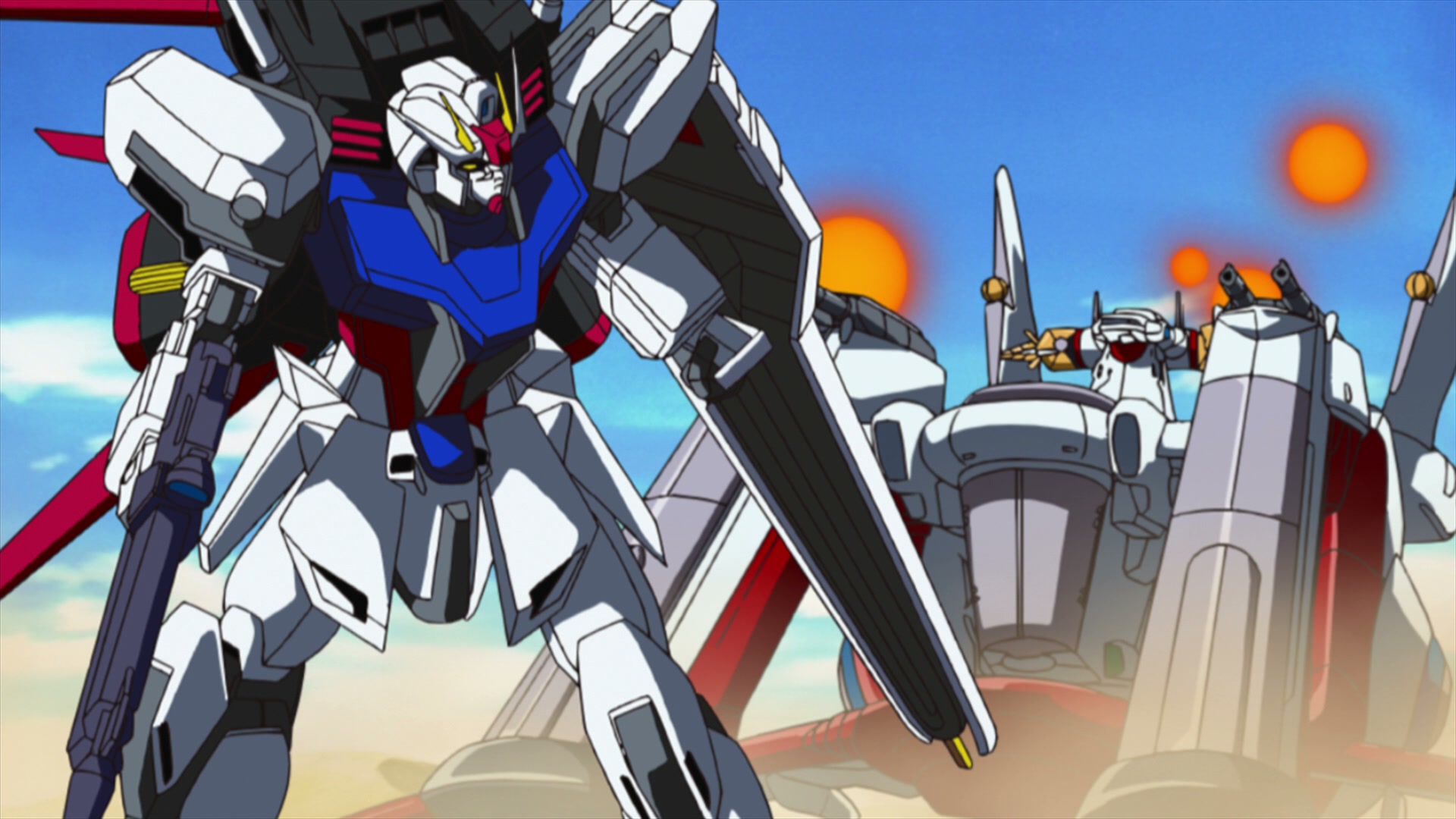 Mobile Suit Gundam SEED Ep 21: The End of the Sand Dust @ 00:14:24