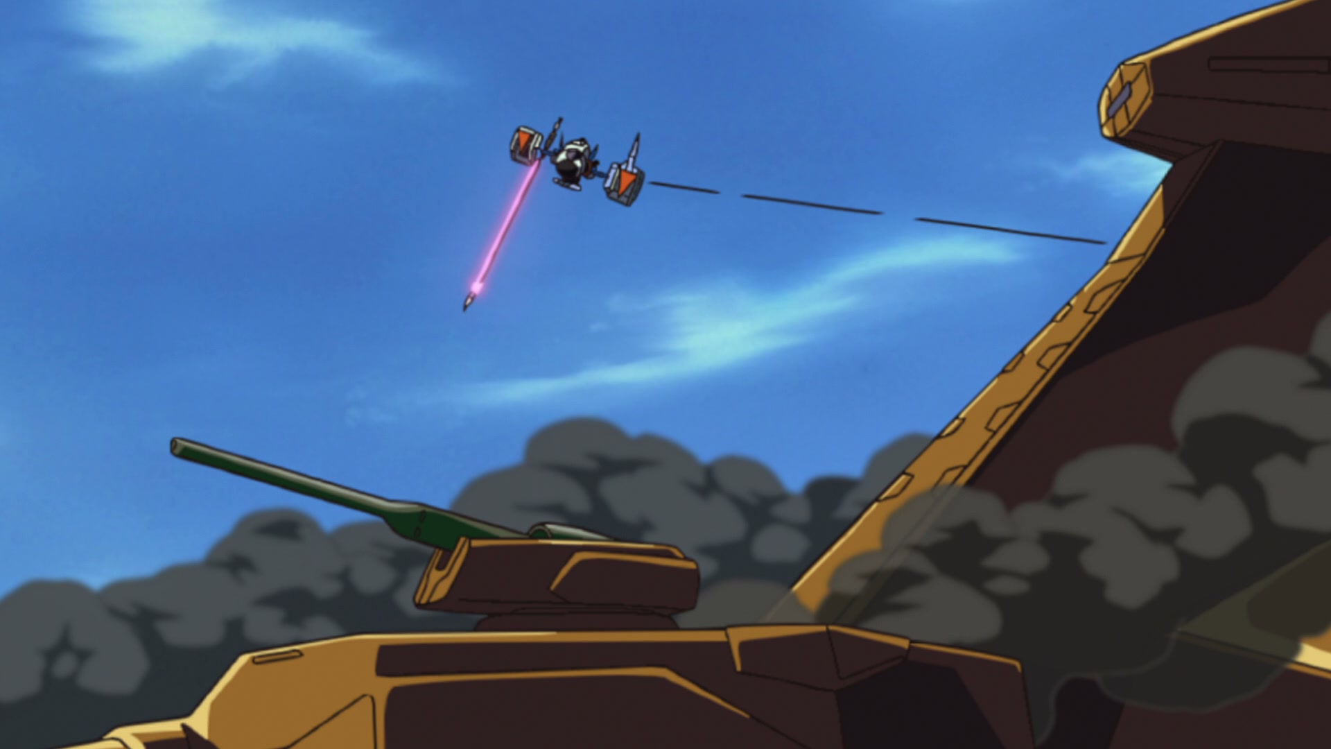 Mobile Suit Gundam SEED Ep 21: The End of the Sand Dust @ 00:18:23