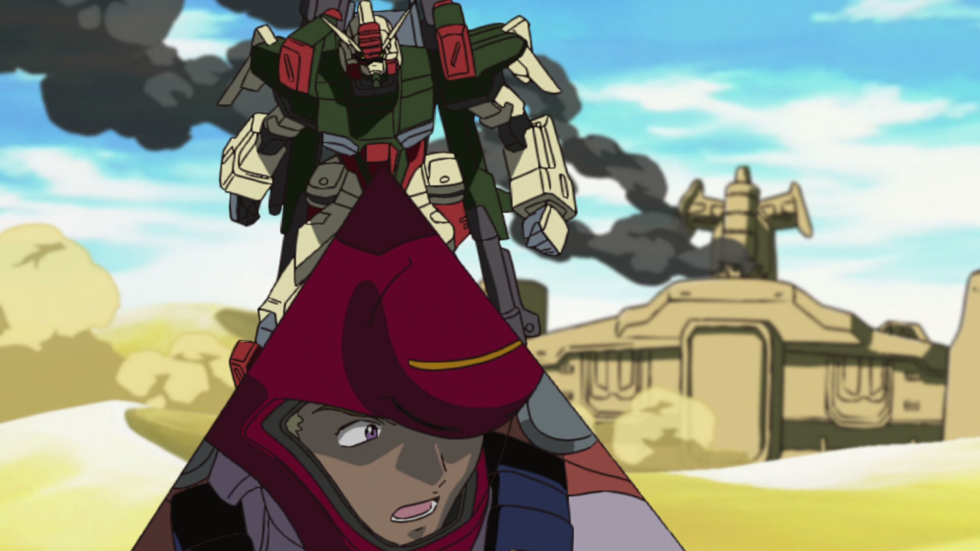 Mobile Suit Gundam SEED Ep 21: The End of the Sand Dust @ 00:19:13