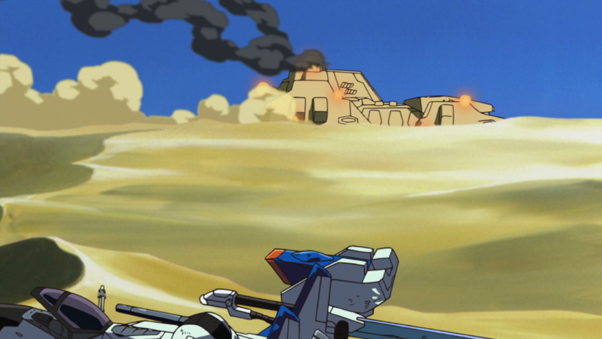 Mobile Suit Gundam SEED Ep 21: The End of the Sand Dust @ 00:19:20