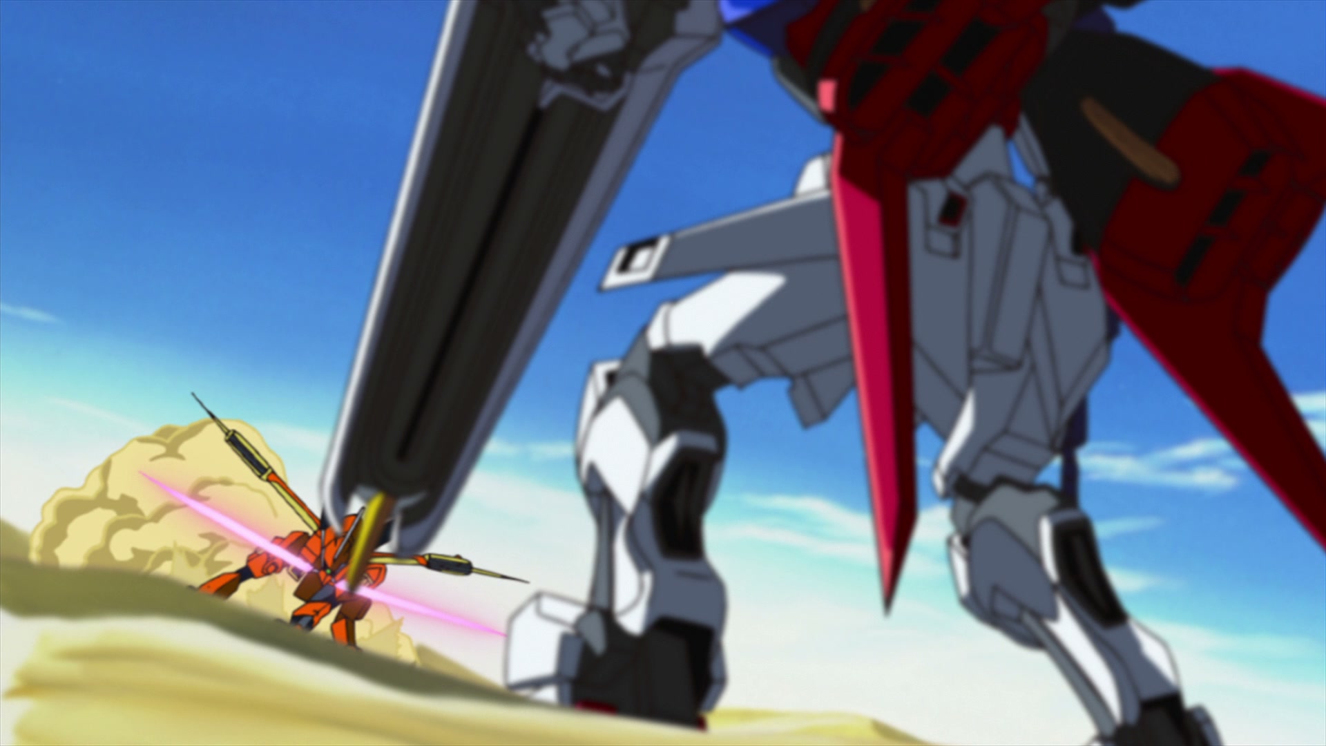 Mobile Suit Gundam SEED Ep 21: The End of the Sand Dust @ 00:19:39