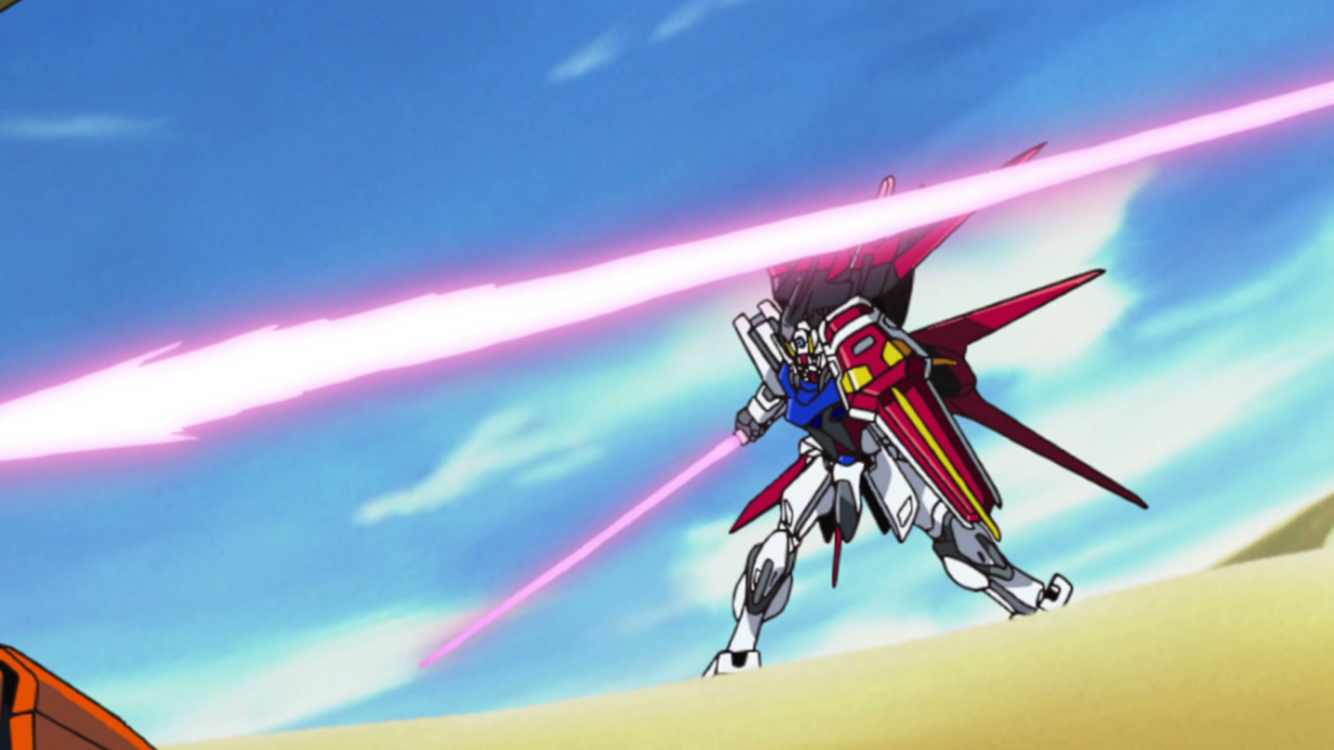 Mobile Suit Gundam SEED Ep 21: The End of the Sand Dust @ 00:20:21