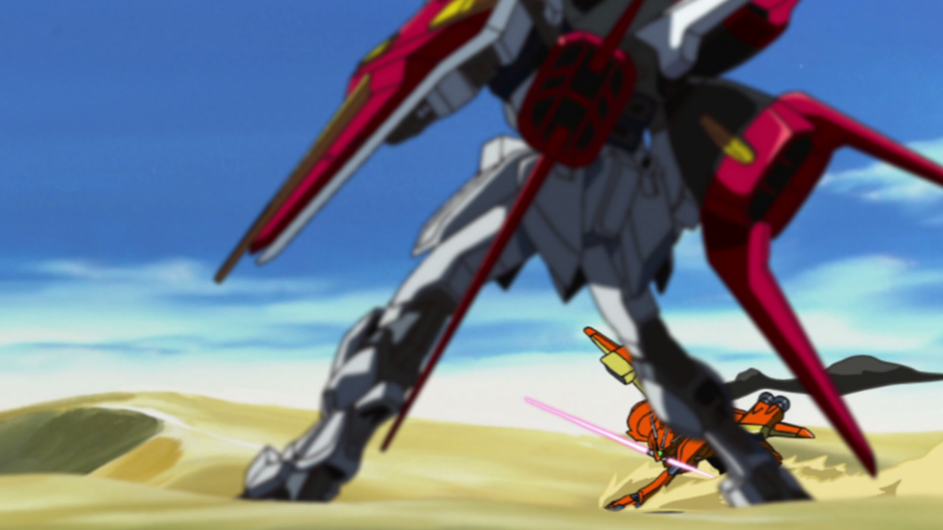 Mobile Suit Gundam SEED Ep 21: The End of the Sand Dust @ 00:21:26