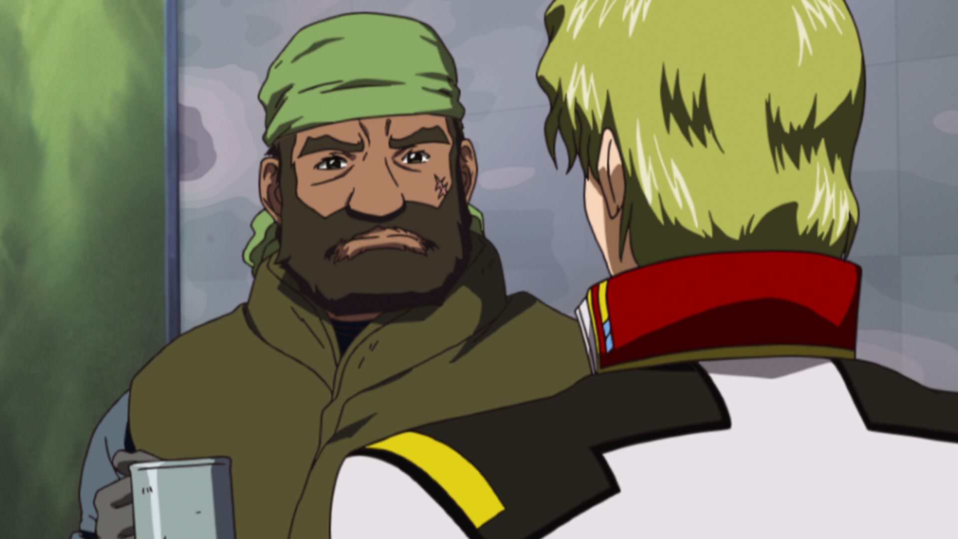 Mobile Suit Gundam SEED Ep 22: The Sea Dyed Red @ 00:03:37