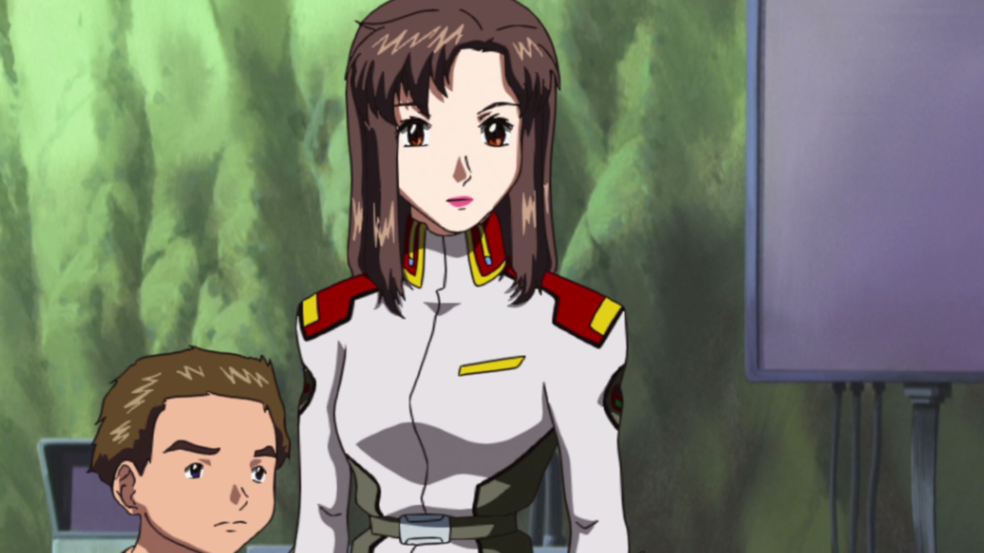 Mobile Suit Gundam SEED Ep 22: The Sea Dyed Red @ 00:03:56