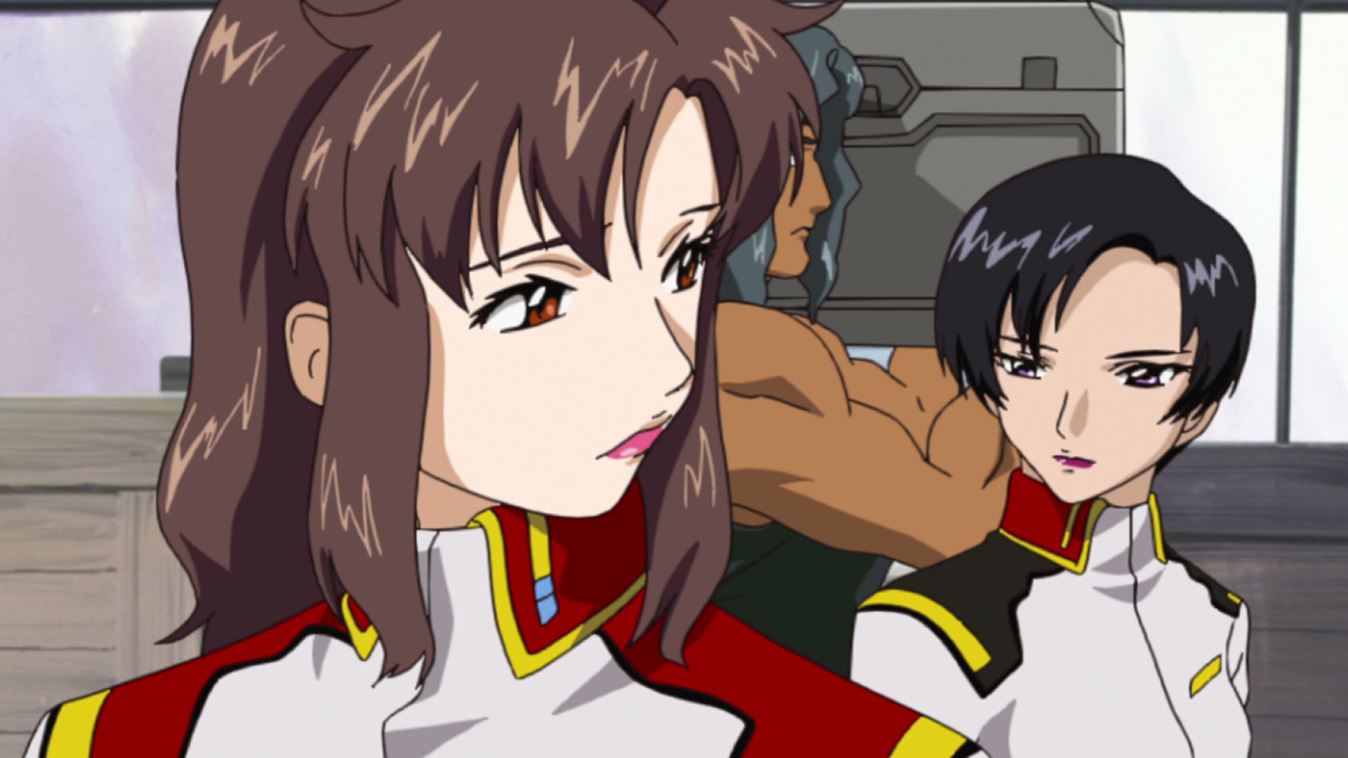 Mobile Suit Gundam SEED Ep 22: The Sea Dyed Red @ 00:04:49