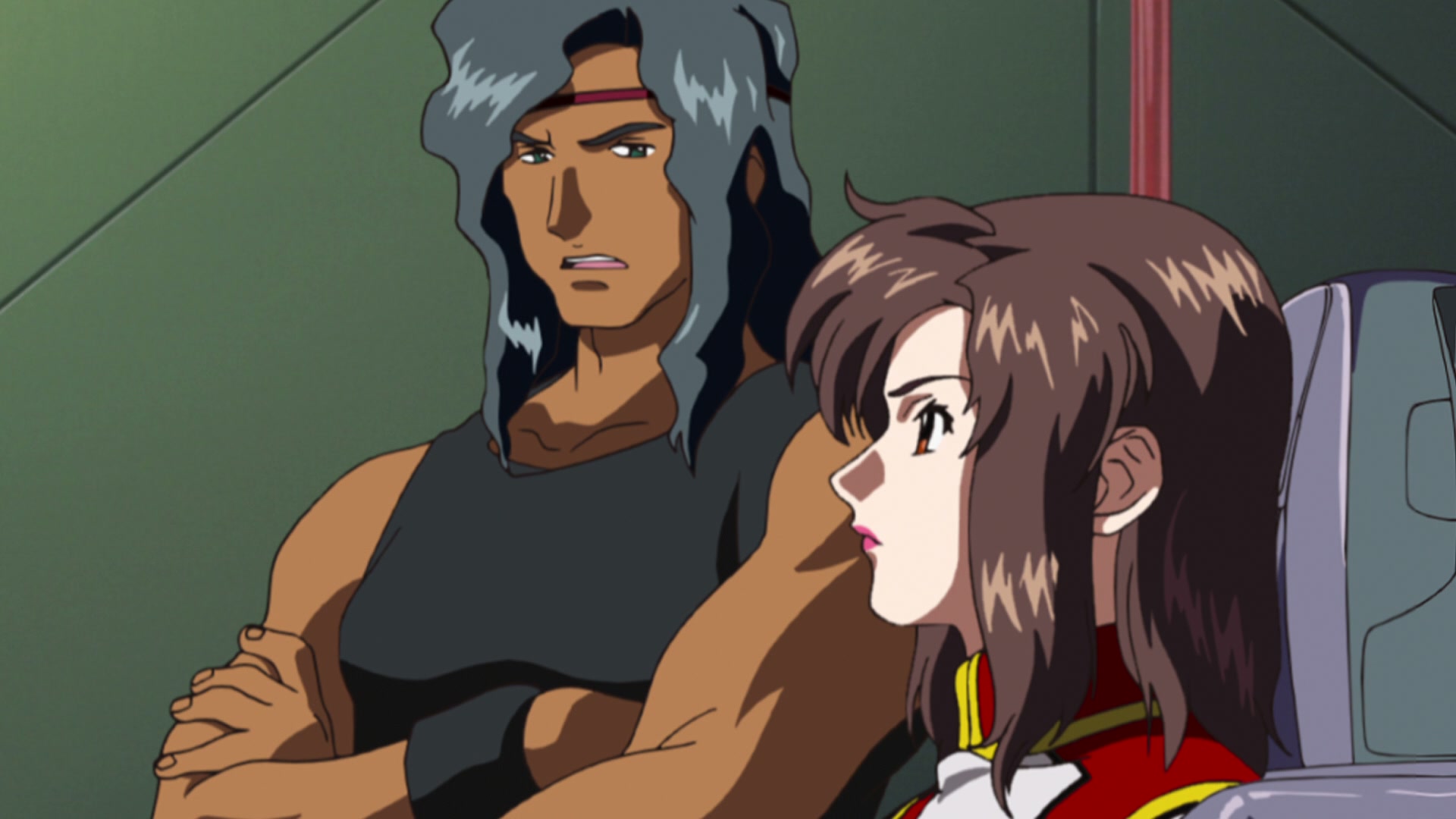 Mobile Suit Gundam SEED Ep 22: The Sea Dyed Red @ 00:06:19