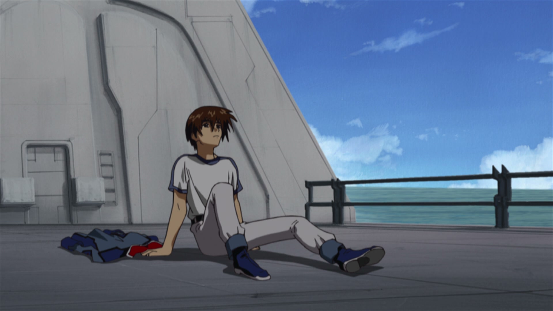 Mobile Suit Gundam SEED Ep 22: The Sea Dyed Red @ 00:07:00
