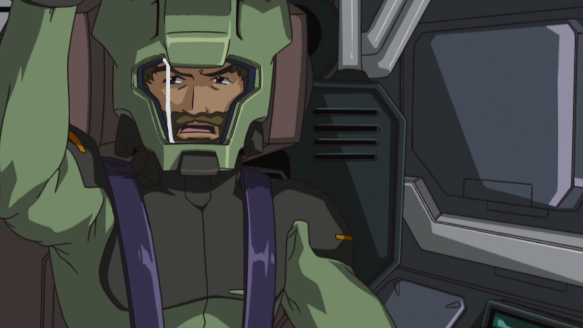 Mobile Suit Gundam SEED Ep 22: The Sea Dyed Red @ 00:14:34