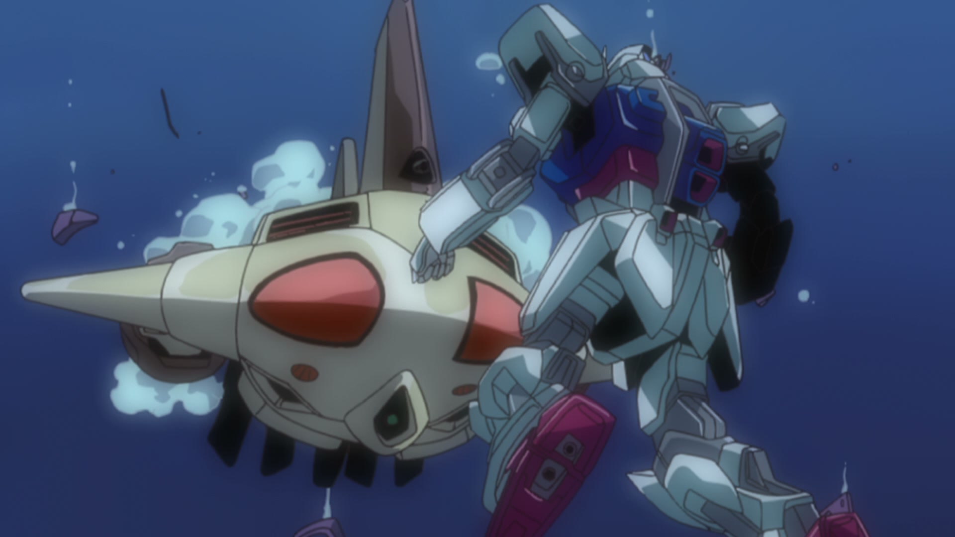 Mobile Suit Gundam SEED Ep 22: The Sea Dyed Red @ 00:20:01