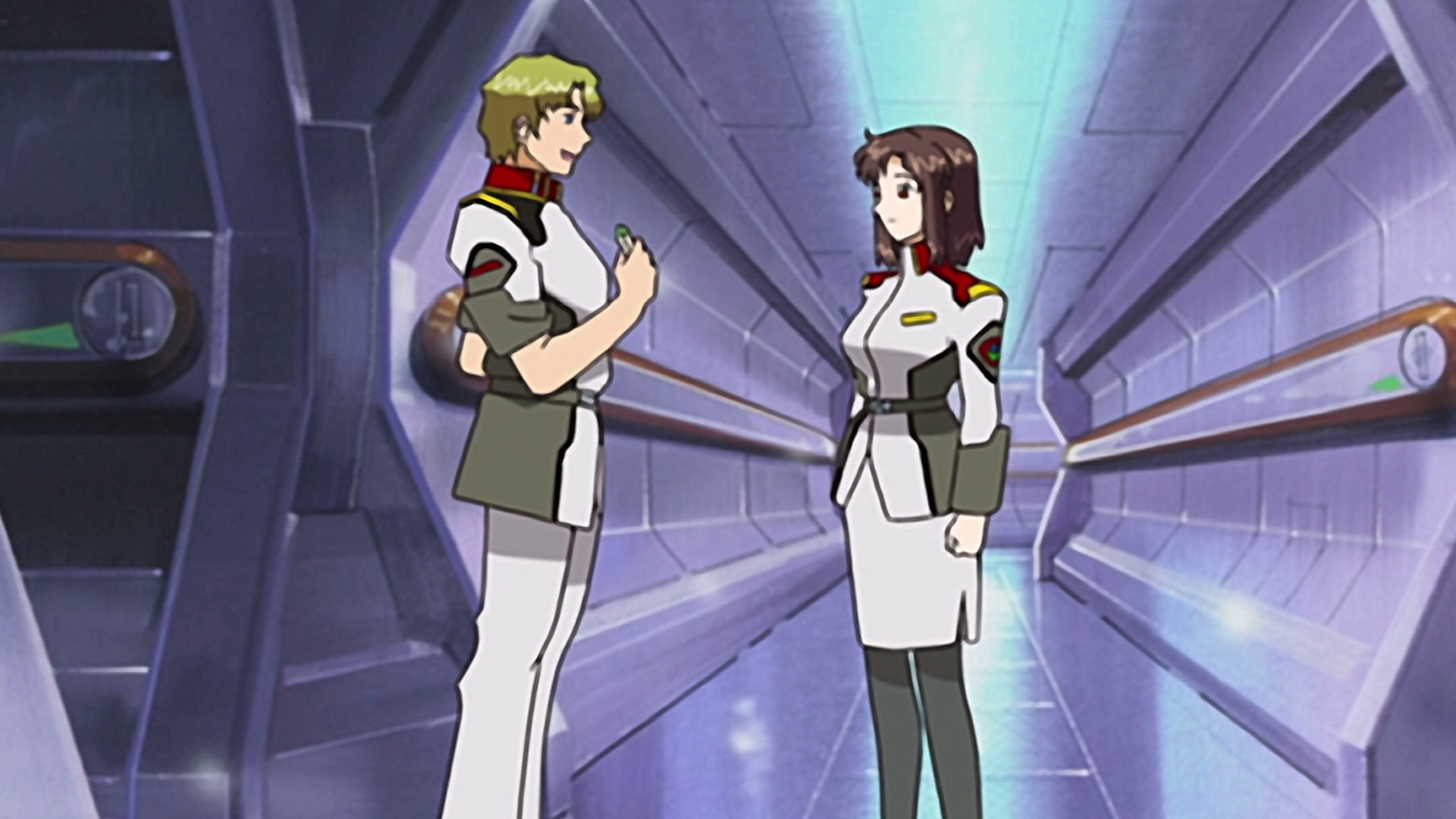 Mobile Suit Gundam SEED Ep 23: Fateful Encounter @ 00:03:11