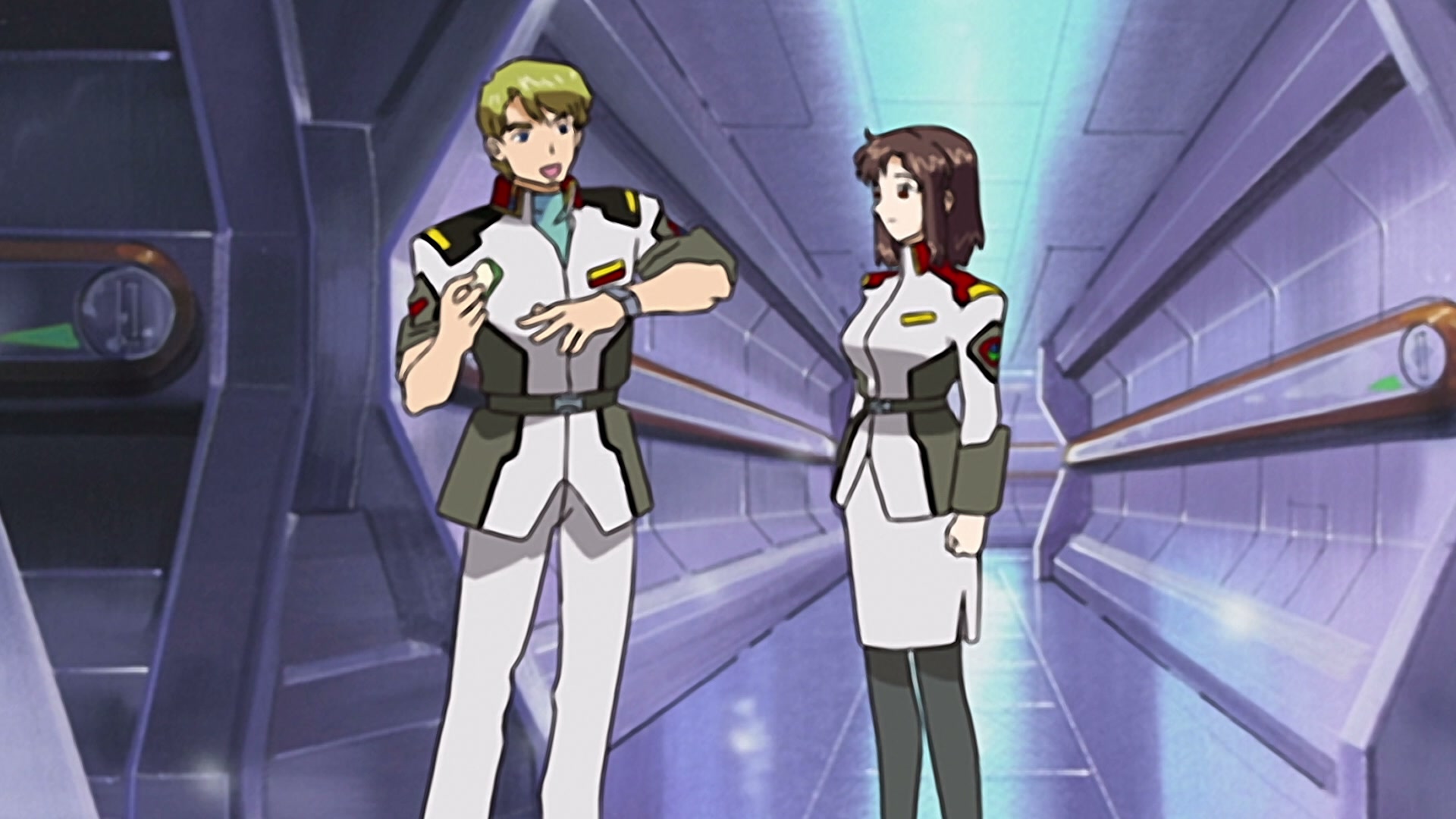 Mobile Suit Gundam SEED Ep 23: Fateful Encounter @ 00:03:15