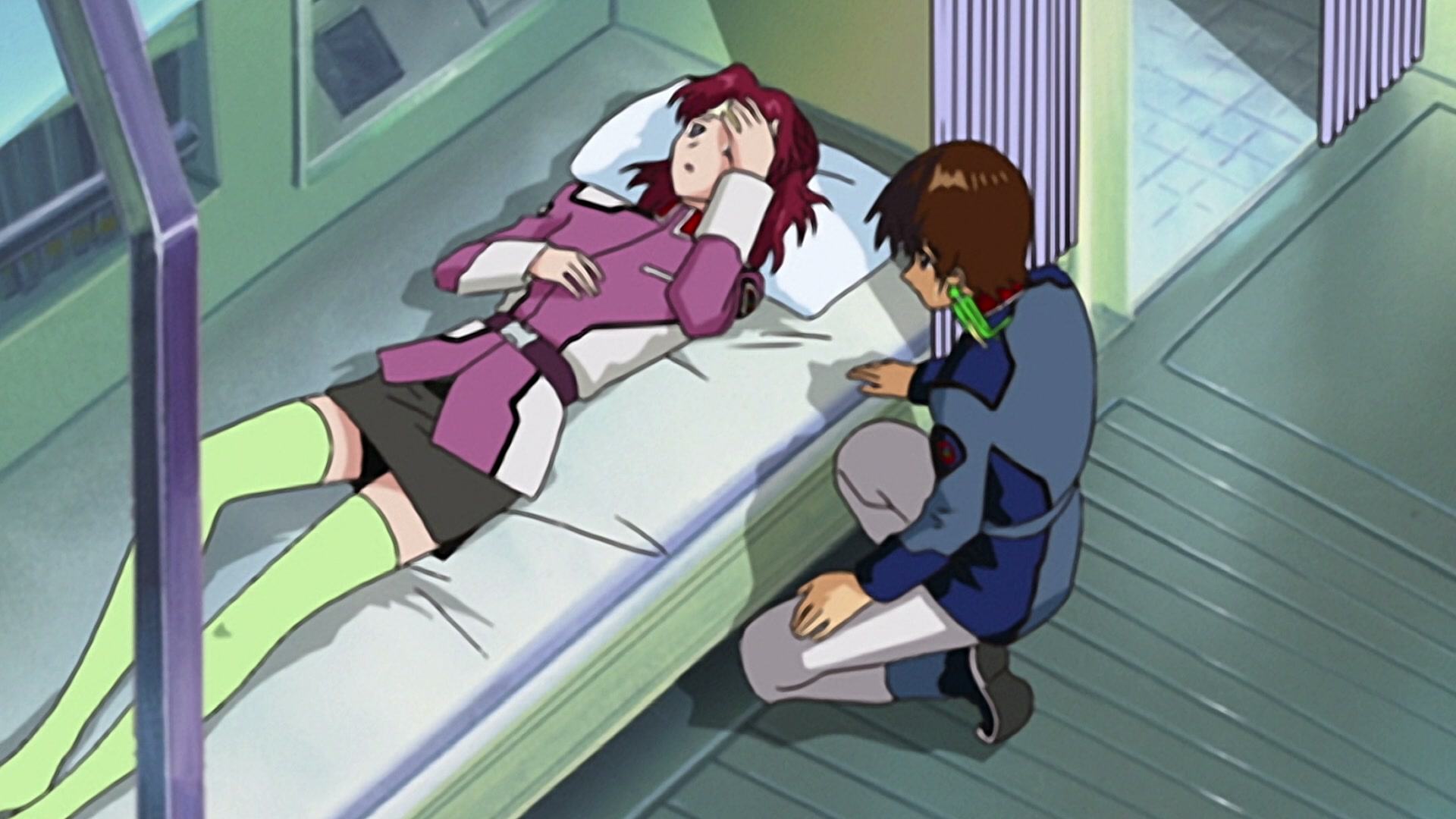 Mobile Suit Gundam SEED Ep 23: Fateful Encounter @ 00:04:22