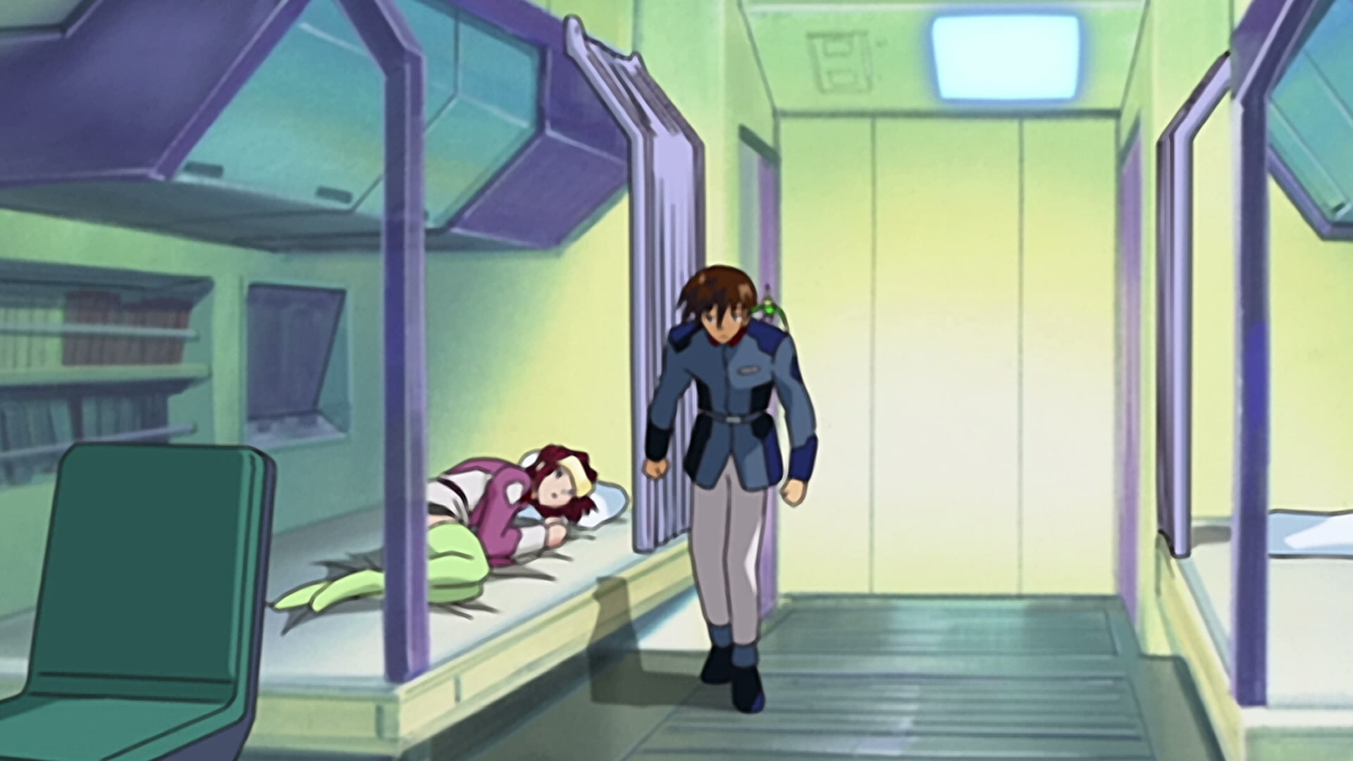 Mobile Suit Gundam SEED Ep 23: Fateful Encounter @ 00:04:45