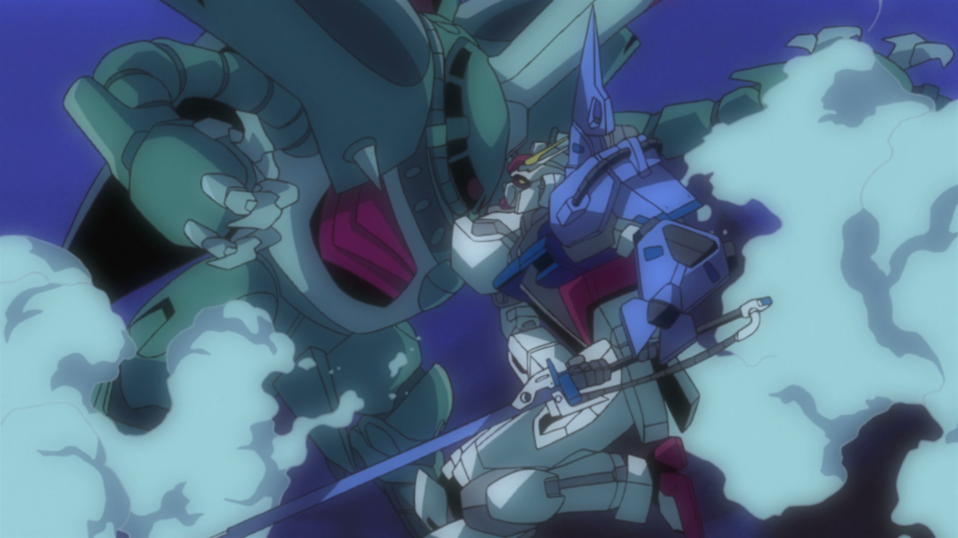 Mobile Suit Gundam SEED Ep 23: Fateful Encounter @ 00:14:08
