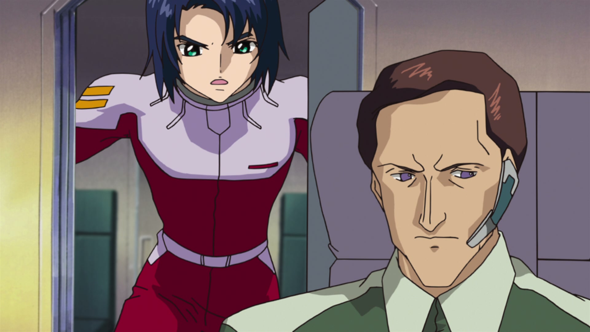 Mobile Suit Gundam SEED Ep 23: Fateful Encounter @ 00:19:08