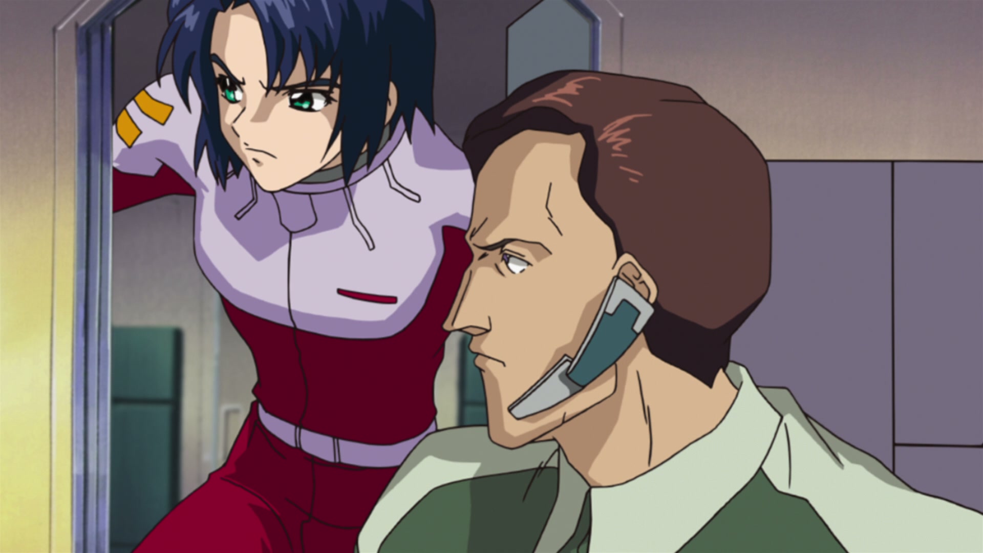 Mobile Suit Gundam SEED Ep 23: Fateful Encounter @ 00:19:57
