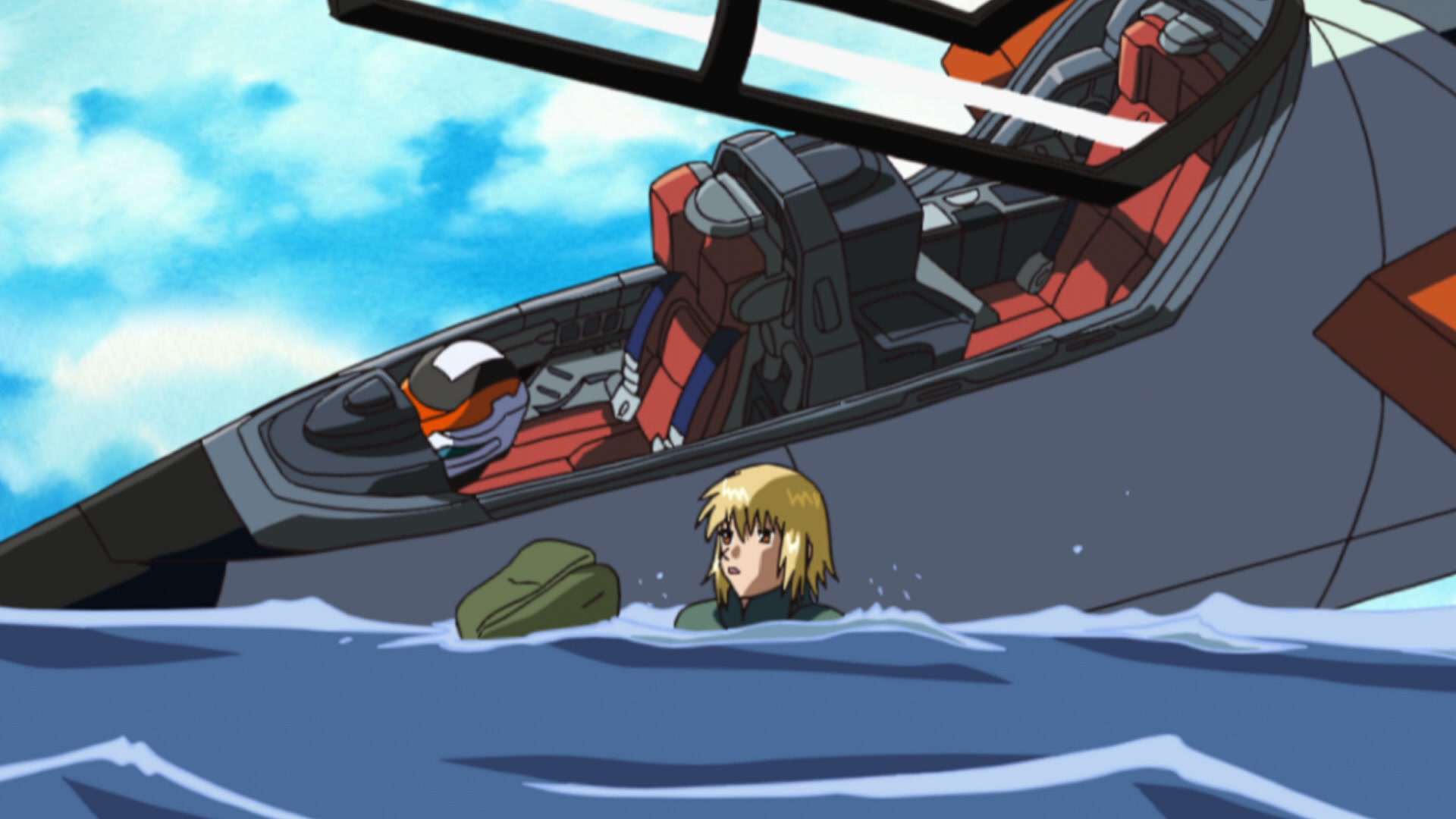 Mobile Suit Gundam SEED Ep 23: Fateful Encounter @ 00:21:12