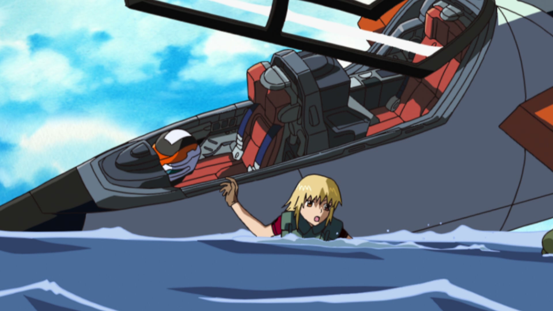 Mobile Suit Gundam SEED Ep 23: Fateful Encounter @ 00:21:16