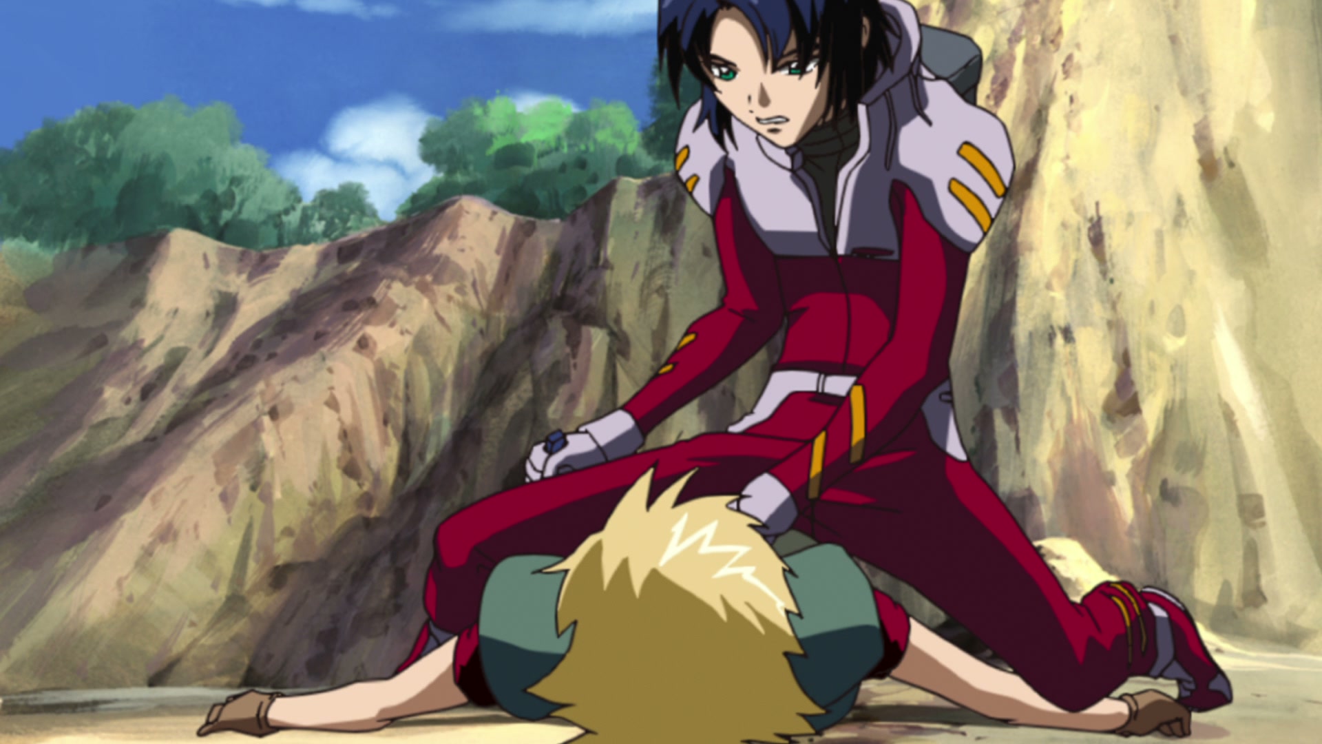 Mobile Suit Gundam SEED Ep 24: War for Two @ 00:04:26