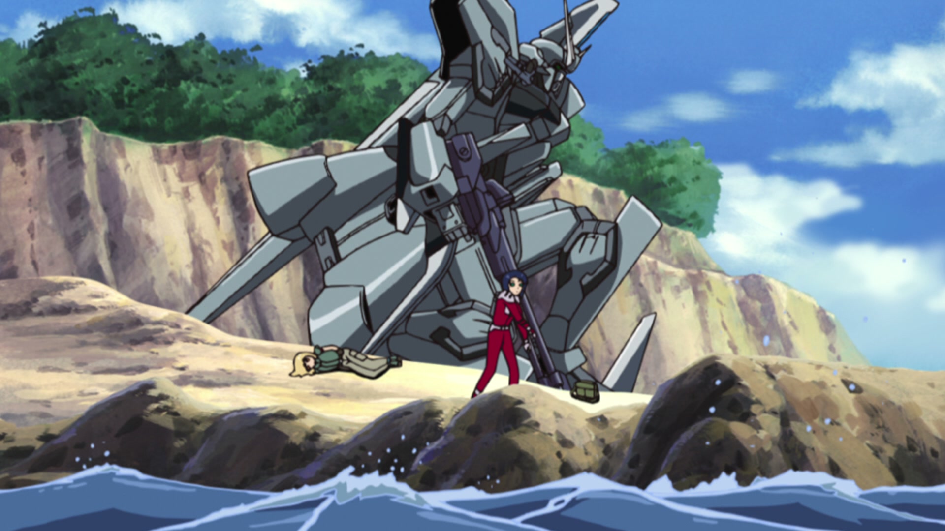 Mobile Suit Gundam SEED Ep 24: War for Two @ 00:05:04