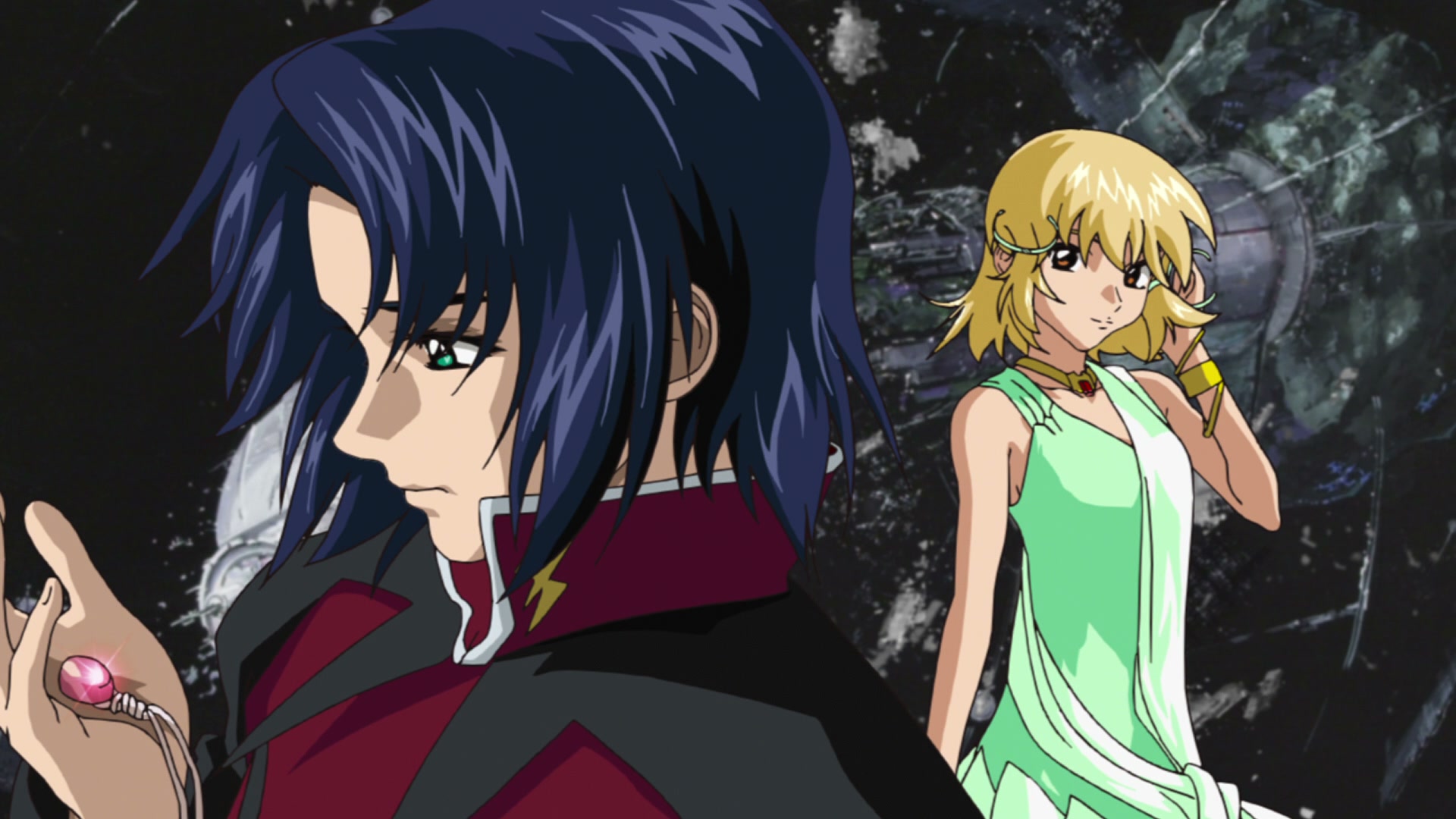 Mobile Suit Gundam SEED Ep 31: Grieving Skies @ 00:01:45