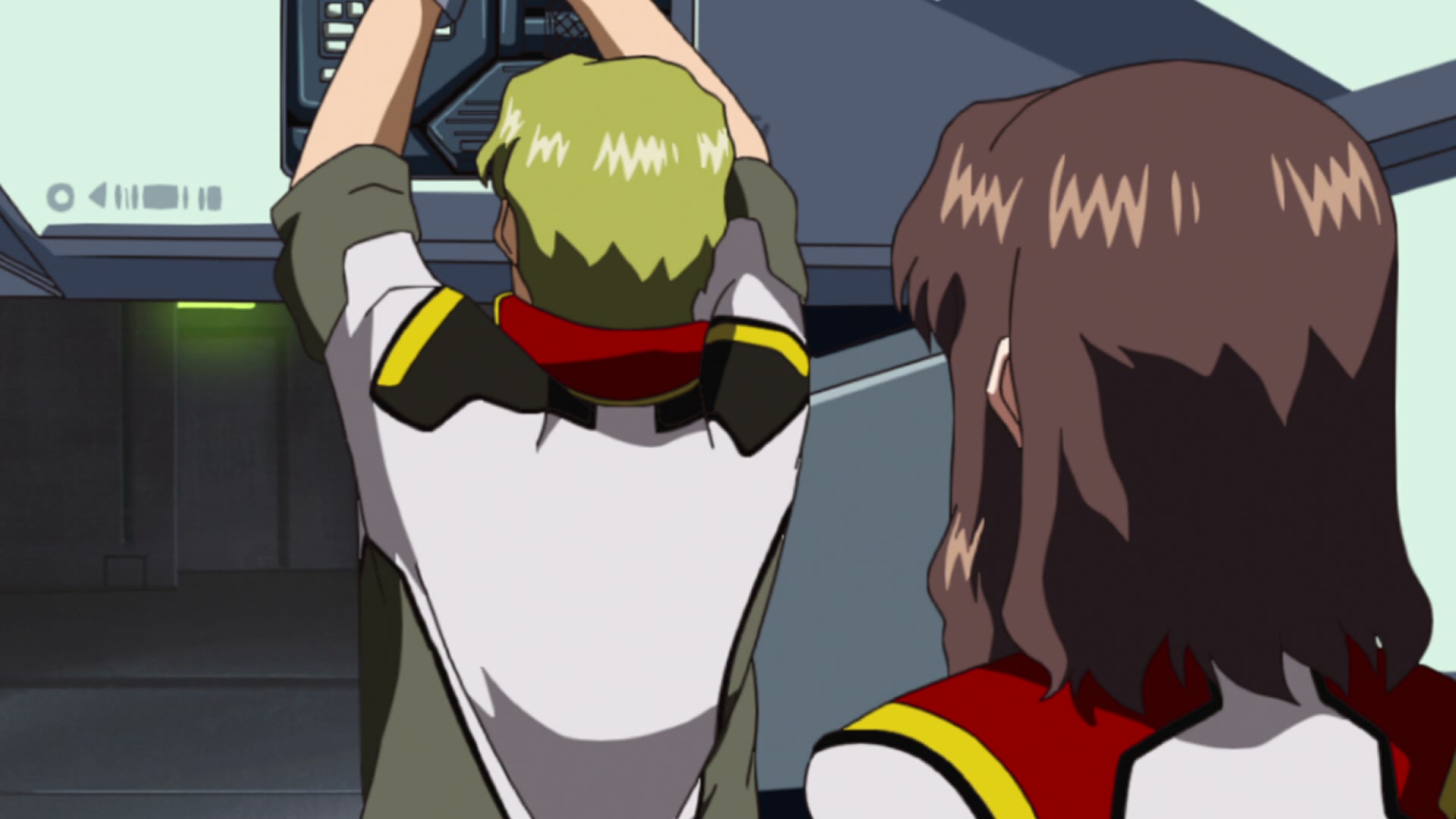 Mobile Suit Gundam SEED Ep 31: Grieving Skies @ 00:16:57