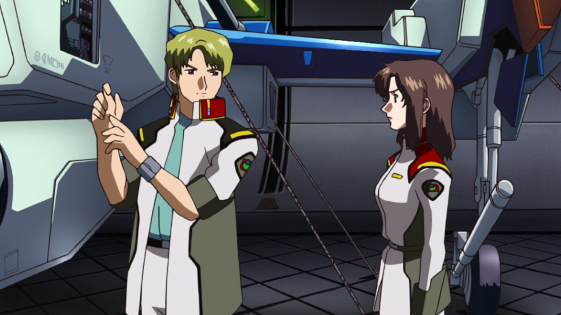 Mobile Suit Gundam SEED Ep 31: Grieving Skies @ 00:17:05
