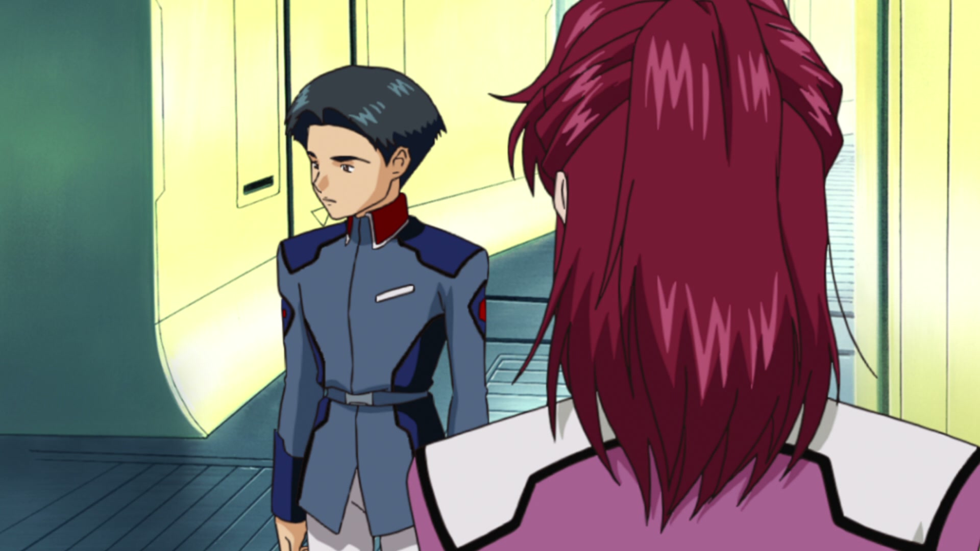 Mobile Suit Gundam SEED Ep 31: Grieving Skies @ 00:18:20