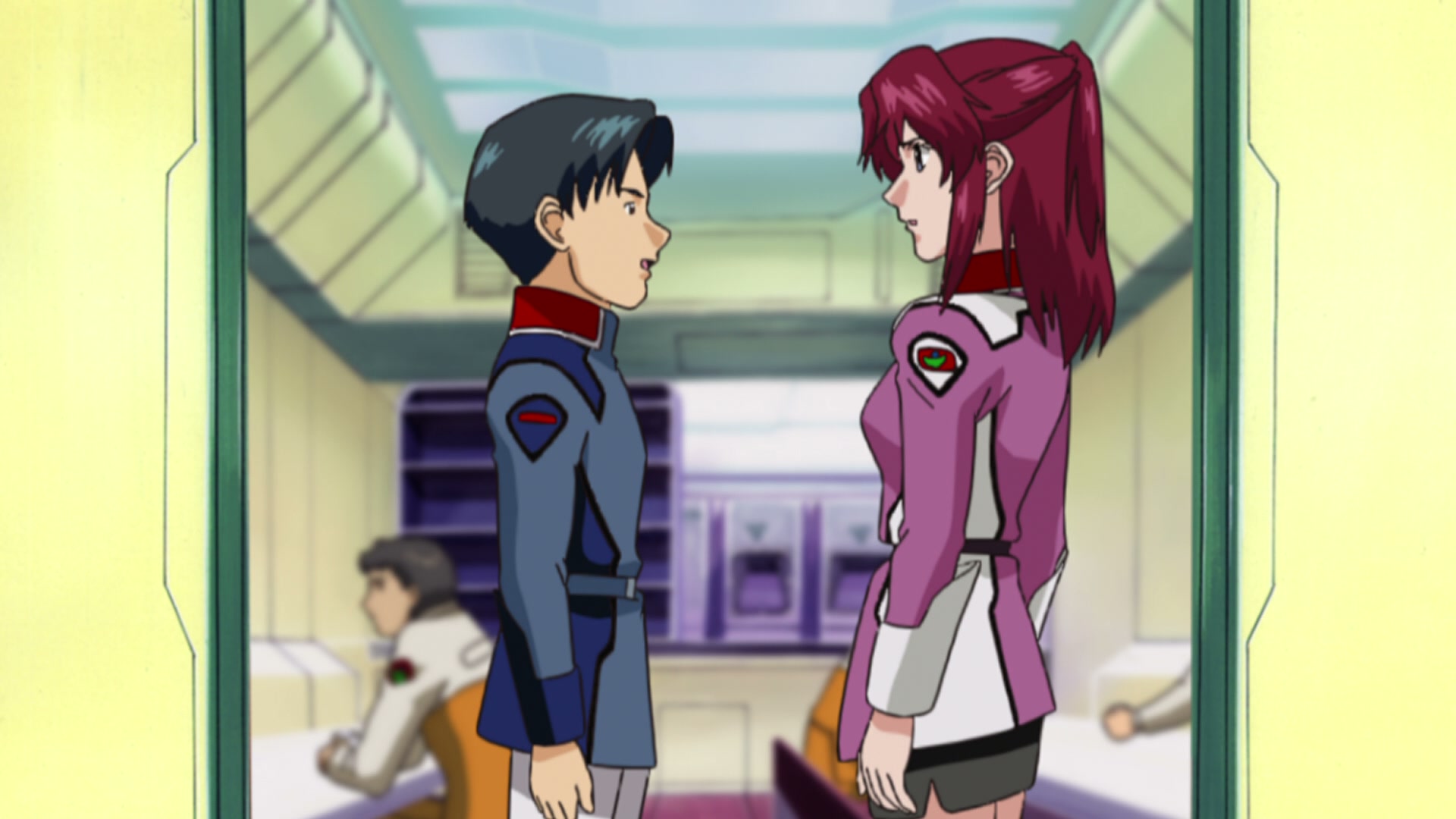 Mobile Suit Gundam SEED Ep 31: Grieving Skies @ 00:18:35