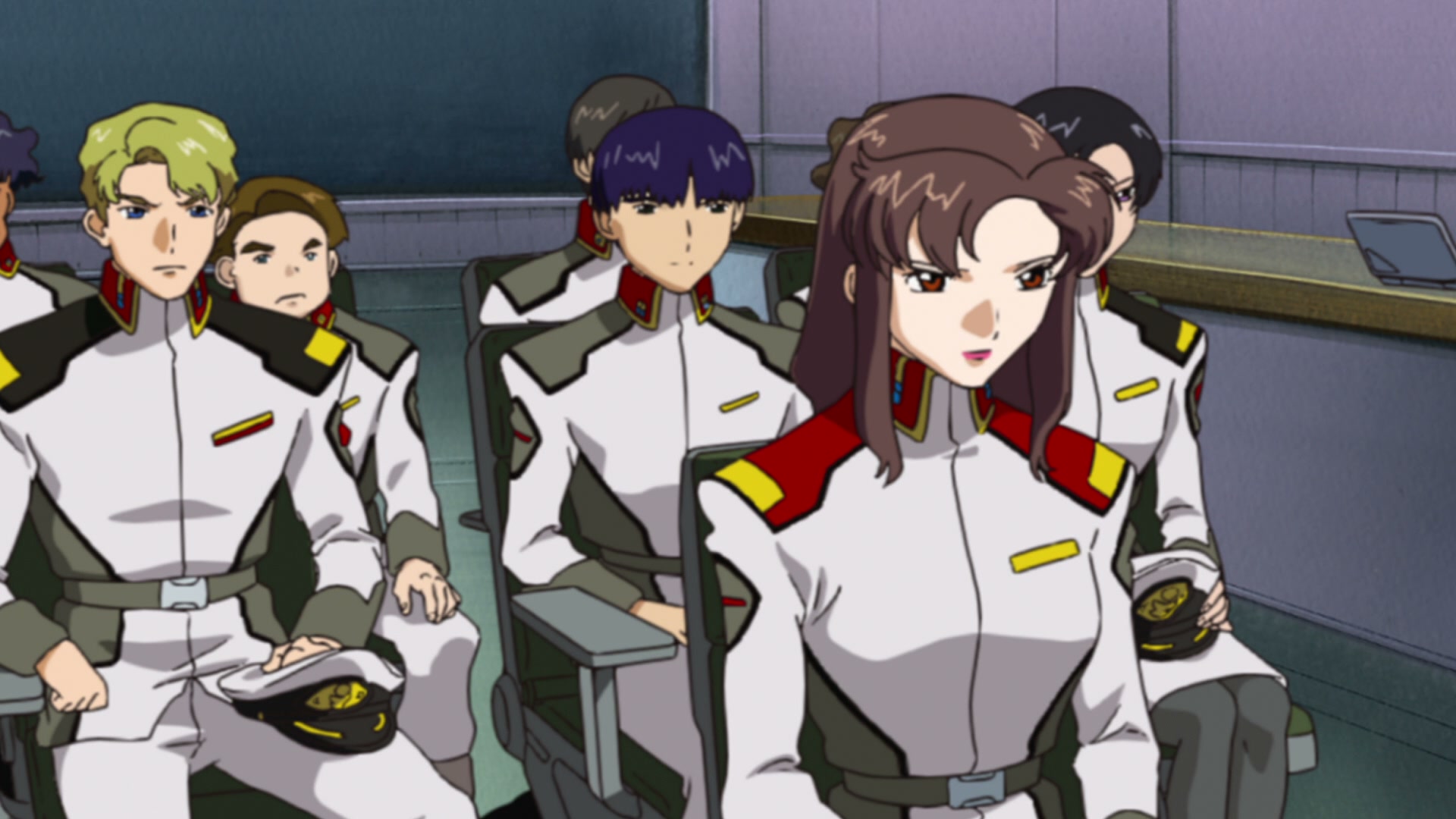Mobile Suit Gundam SEED Ep 33: Gathering Darkness @ 00:07:15