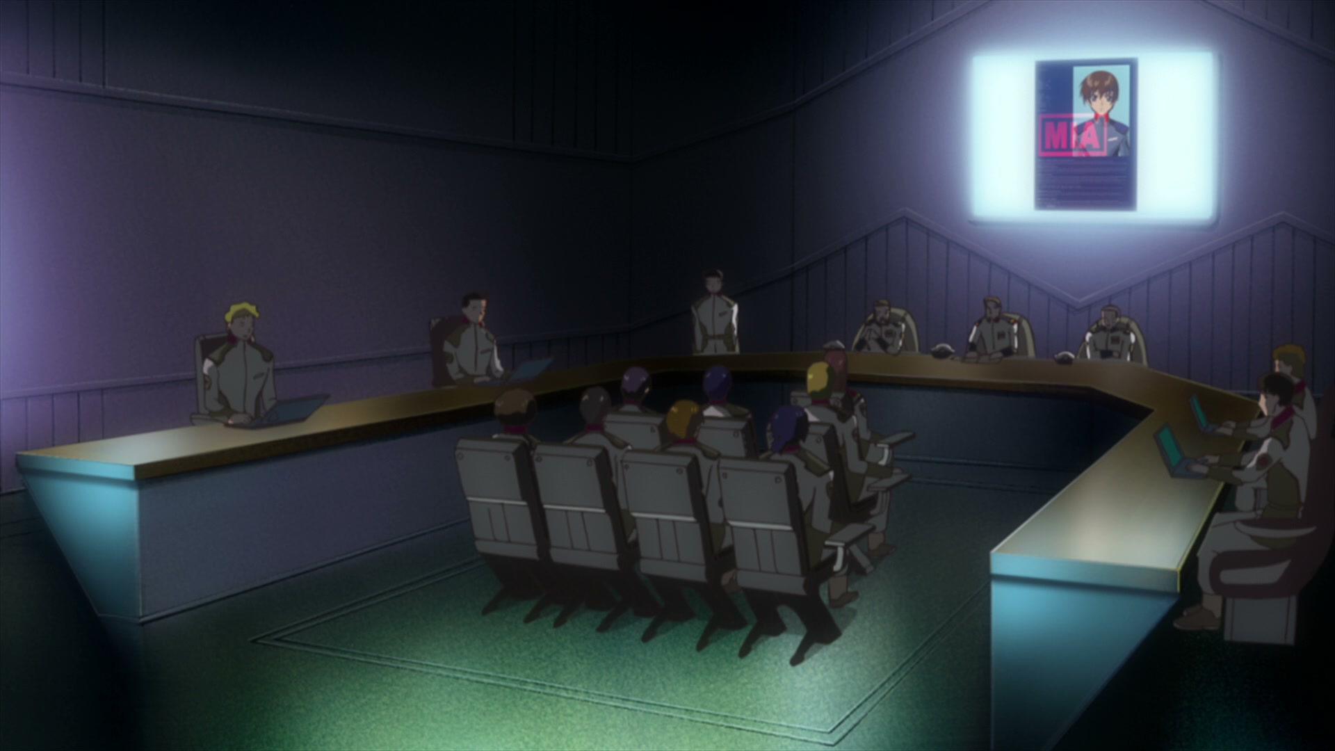Mobile Suit Gundam SEED Ep 33: Gathering Darkness @ 00:12:04