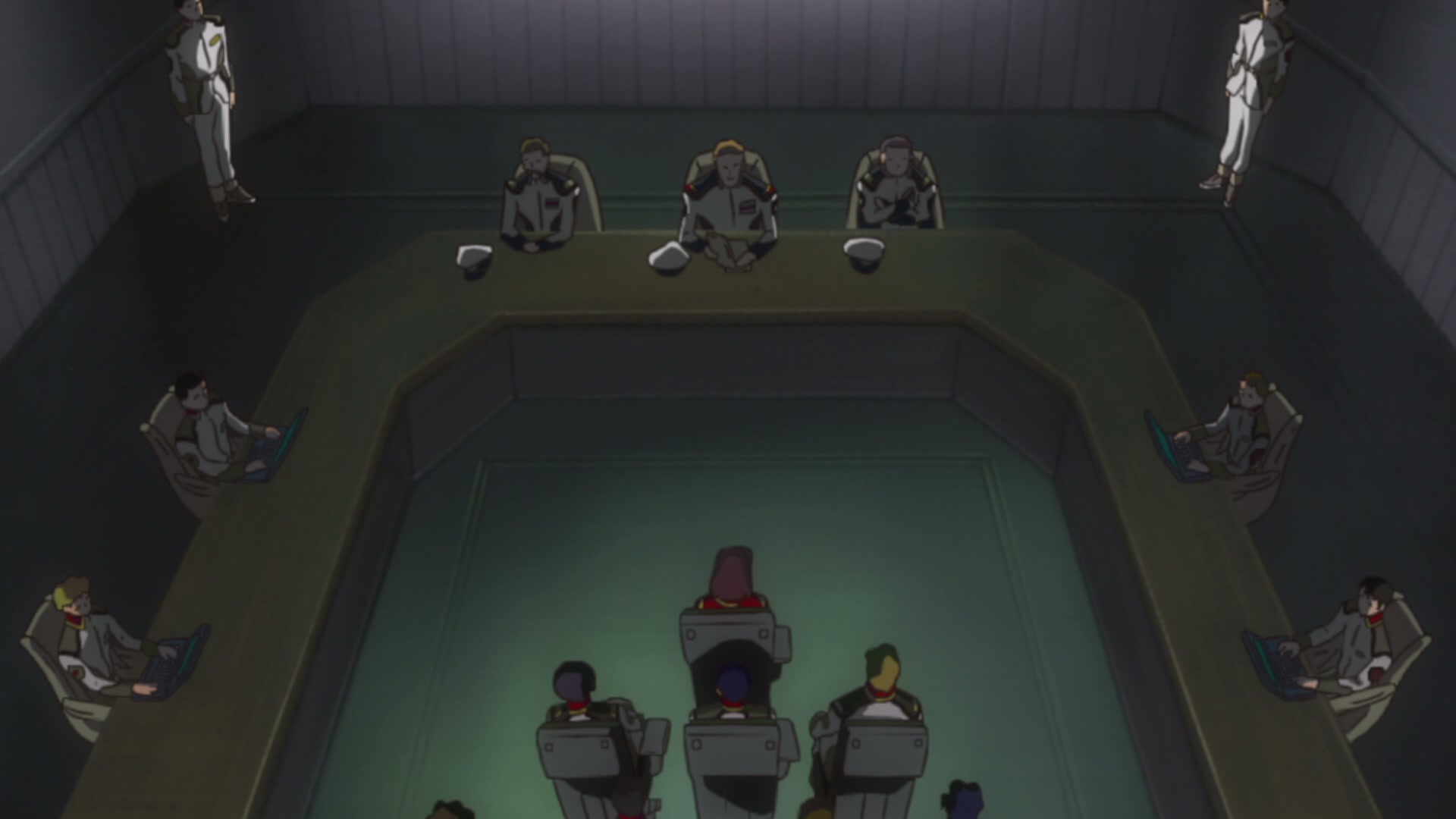 Mobile Suit Gundam SEED Ep 33: Gathering Darkness @ 00:13:12