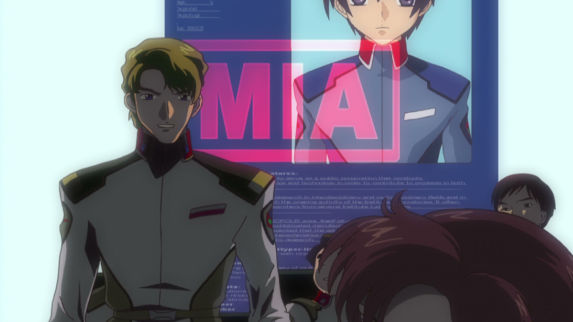 Mobile Suit Gundam SEED Ep 33: Gathering Darkness @ 00:13:57
