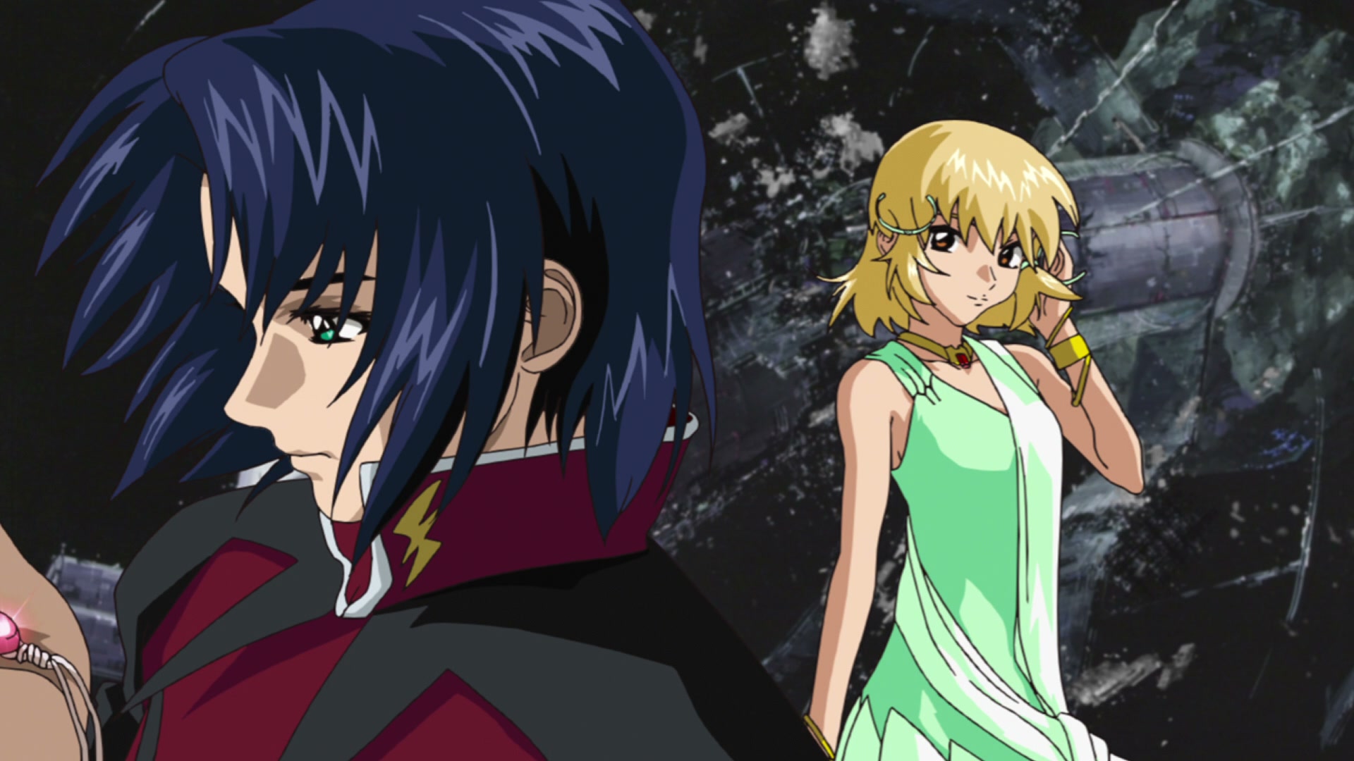 Mobile Suit Gundam SEED Ep 35: The Descending Sword @ 00:01:33