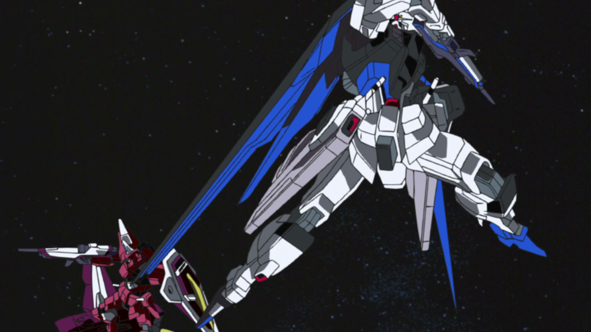 Mobile Suit Gundam SEED Ep 35: The Descending Sword @ 00:02:30
