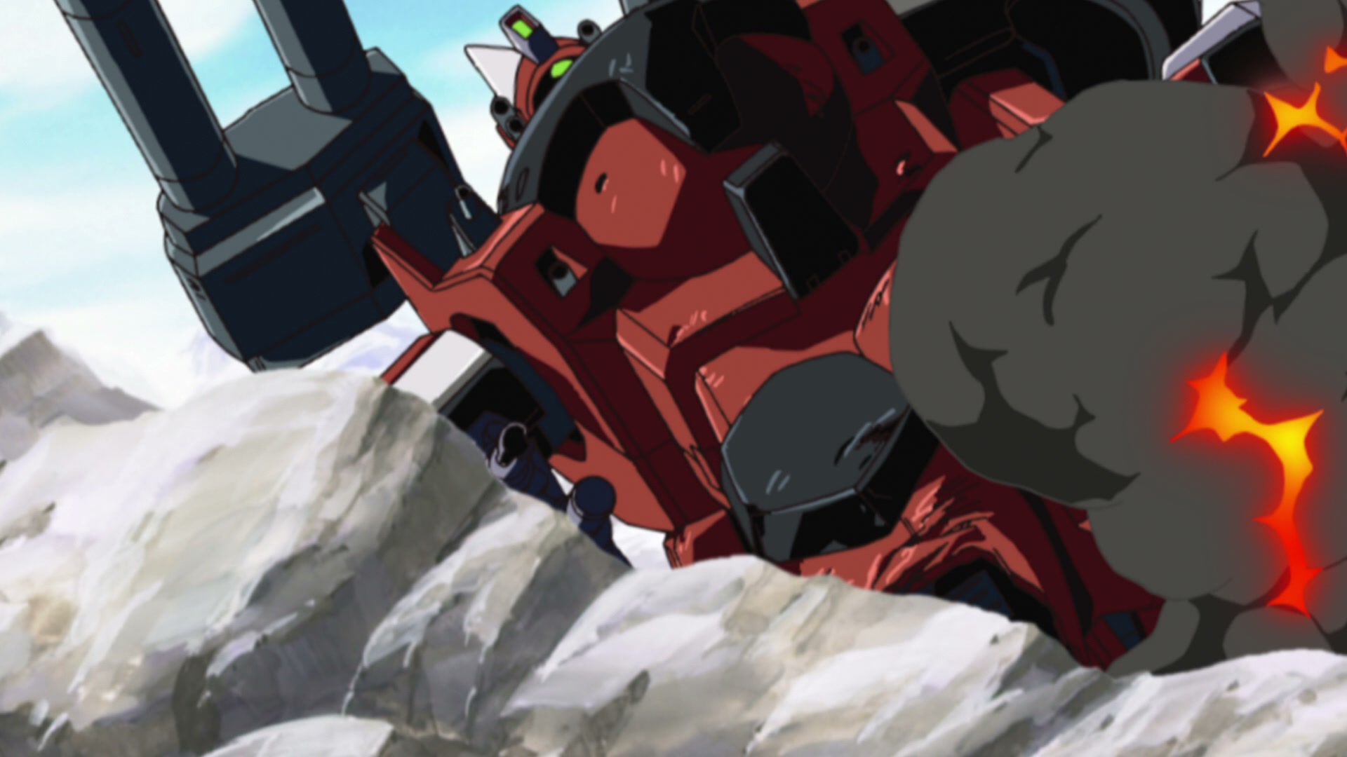Mobile Suit Gundam SEED Ep 35: The Descending Sword @ 00:03:56