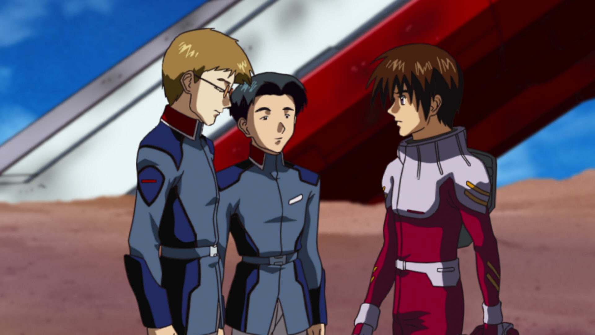 Mobile Suit Gundam SEED Ep 36: In the Name of Justice @ 00:07:34